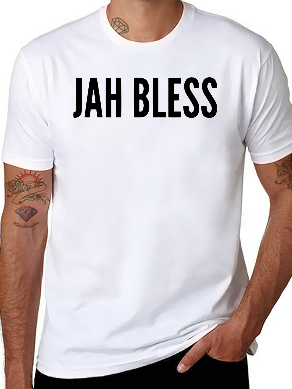 Jah Bless Graphic Tee - Casual Comfort
