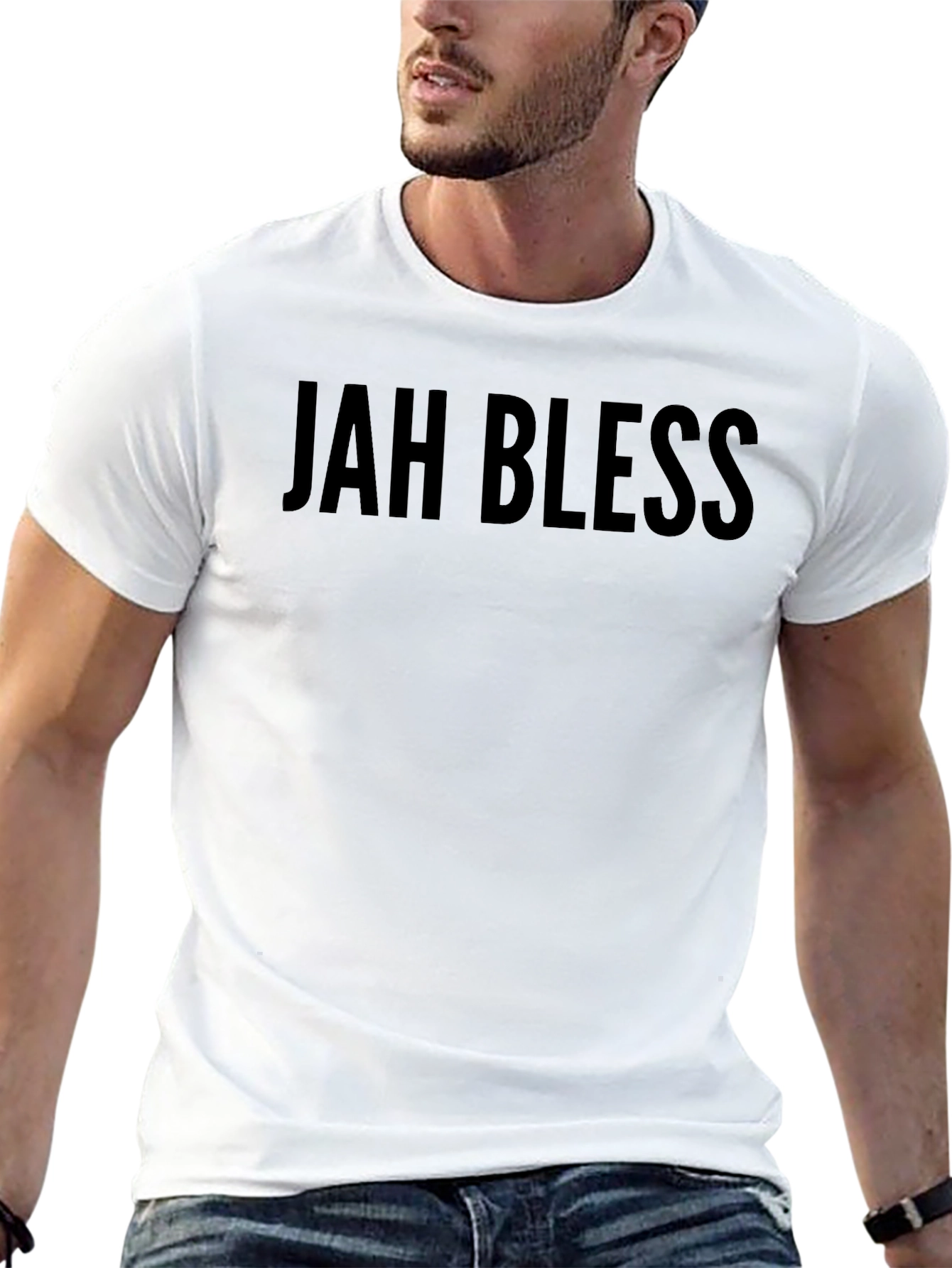 Jah Bless Graphic Tee - Casual Comfort