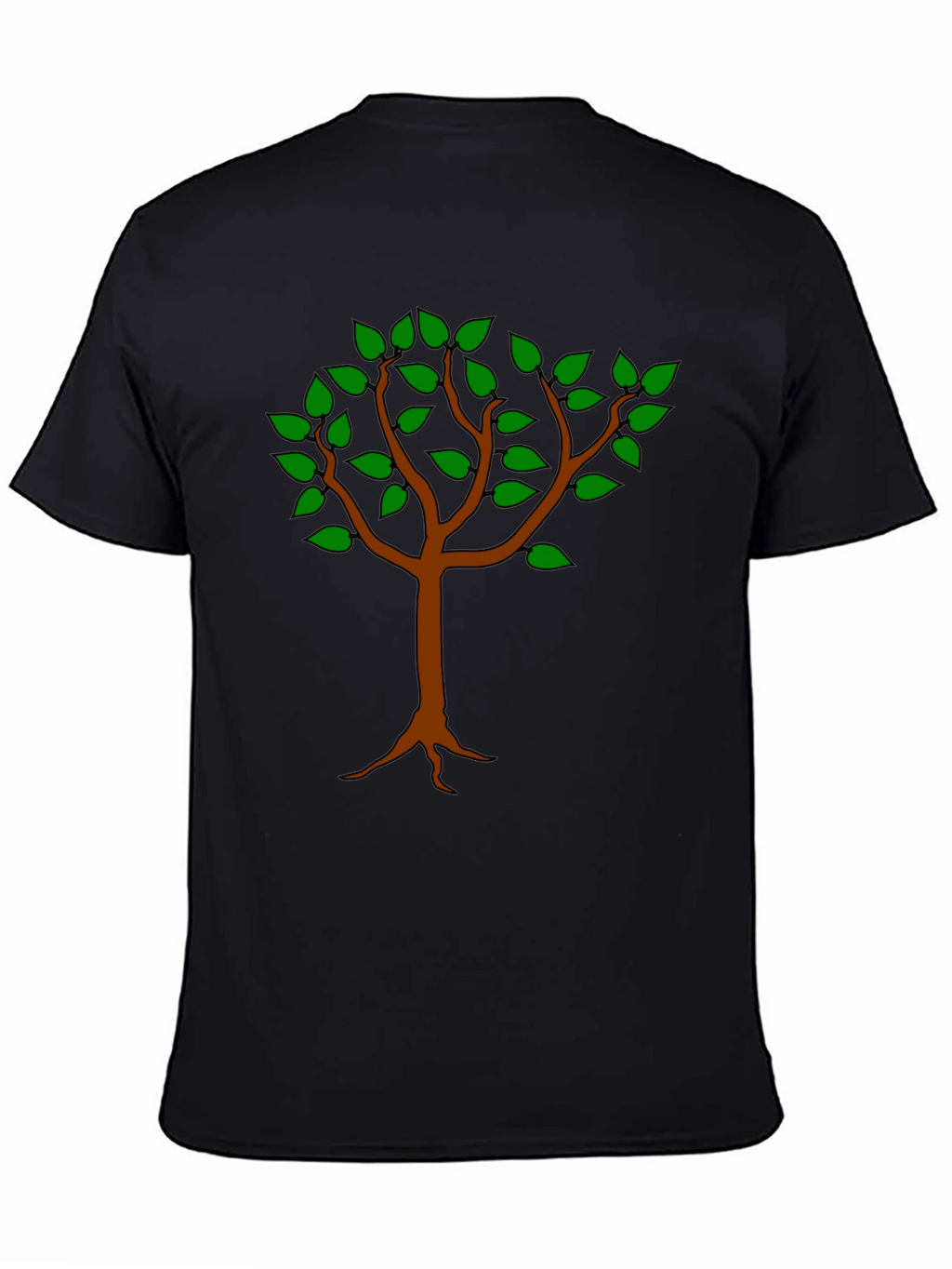 Tree Graphic T-Shirt - Casual Style