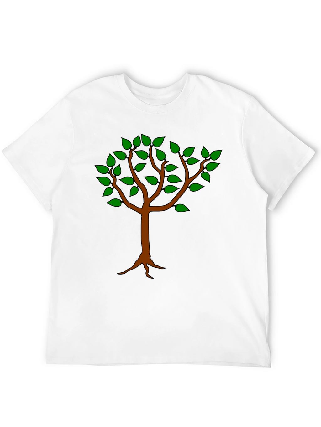 Tree Graphic T-Shirt - Casual Style