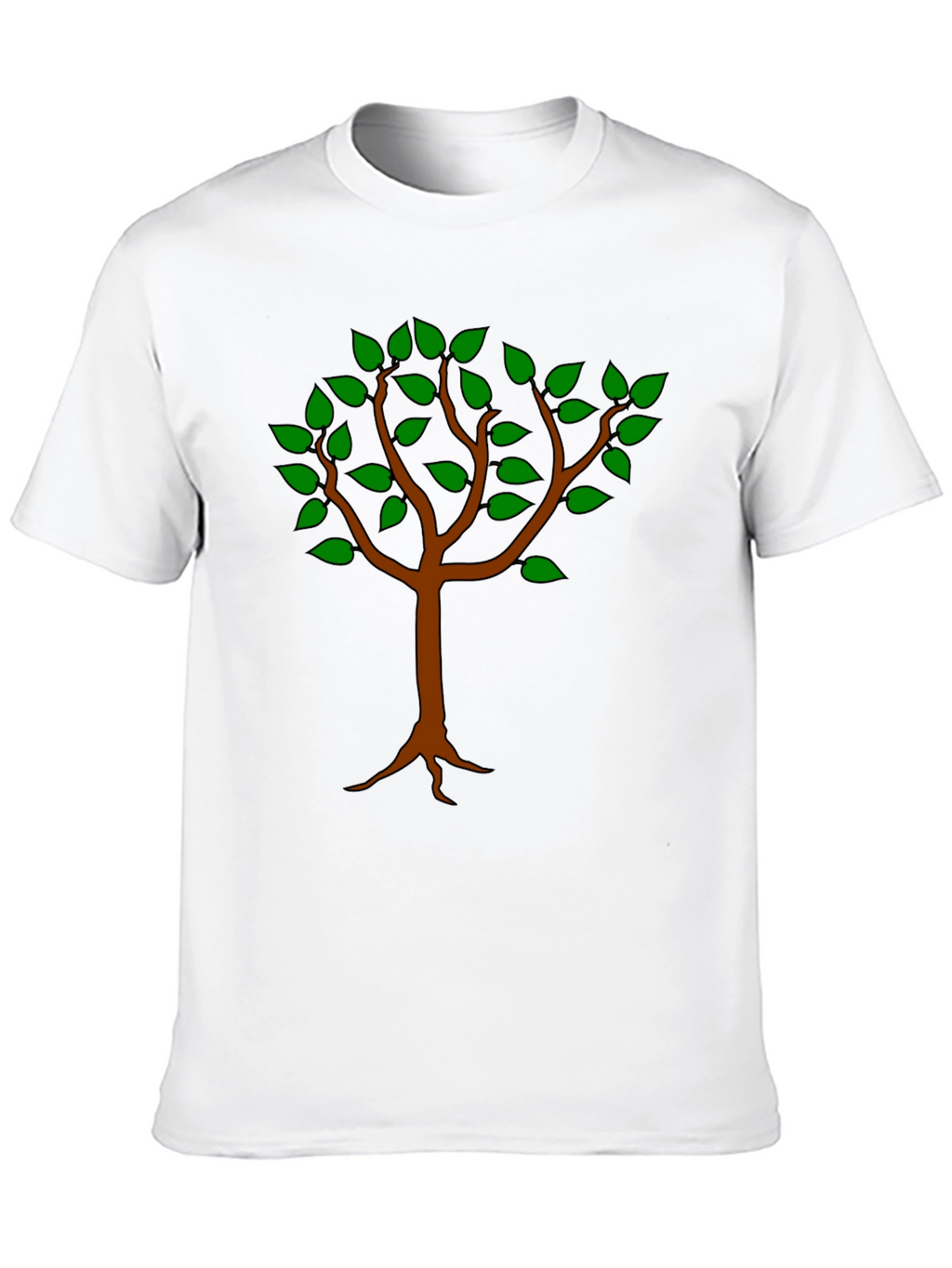 Tree Graphic T-Shirt - Casual Style
