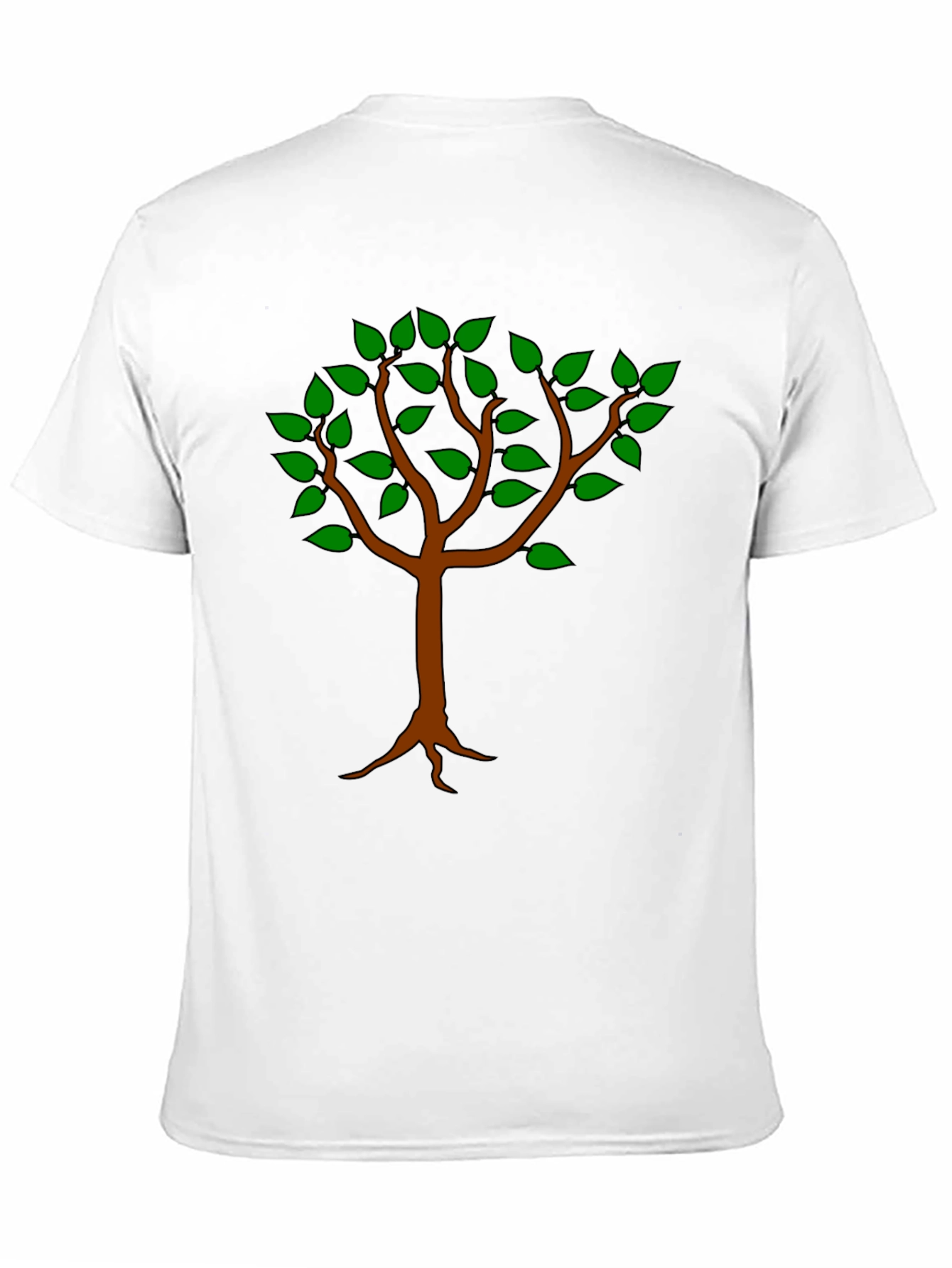 Tree Graphic T-Shirt - Casual Style