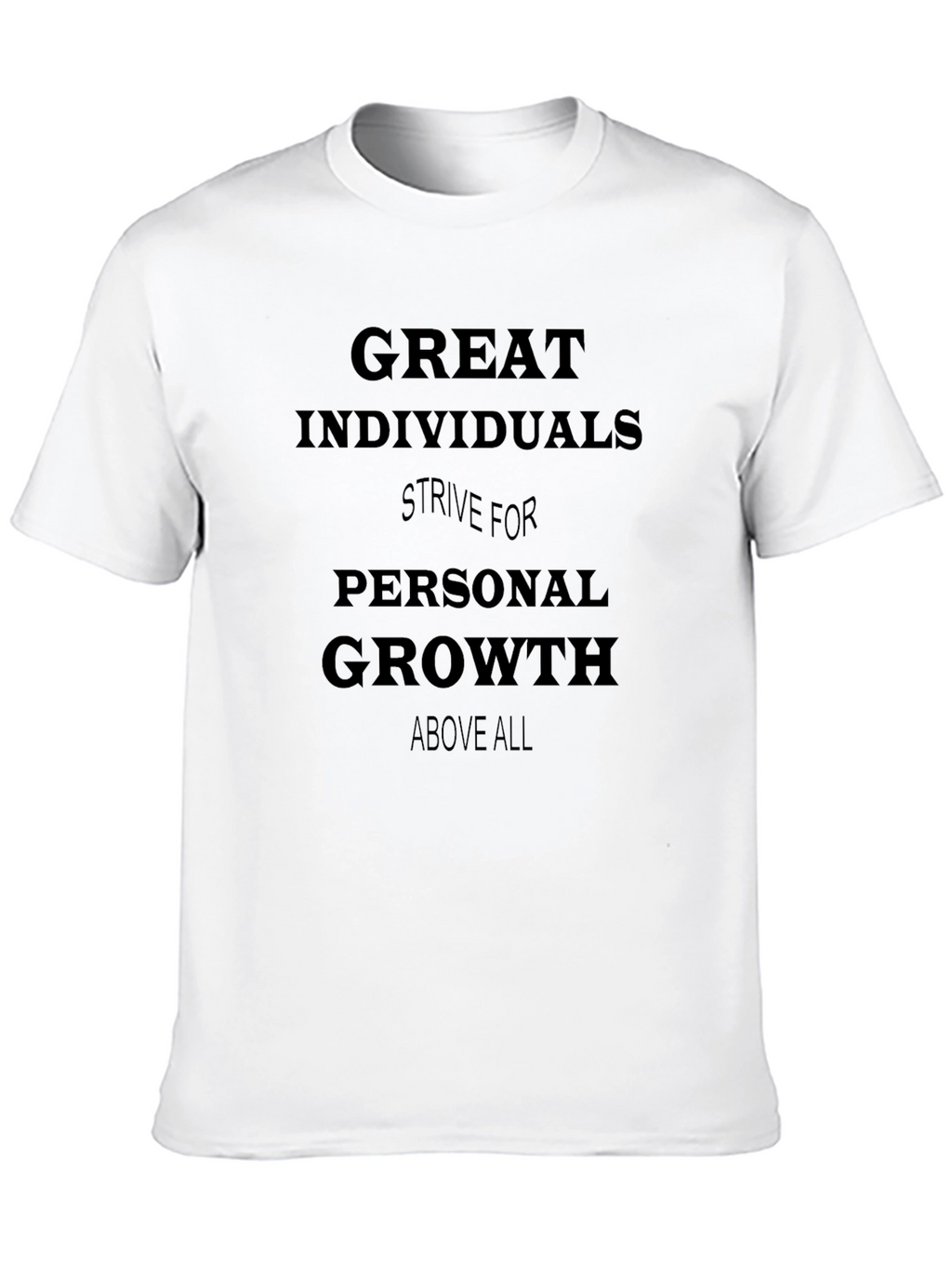 Growth Mindset Black T-Shirt