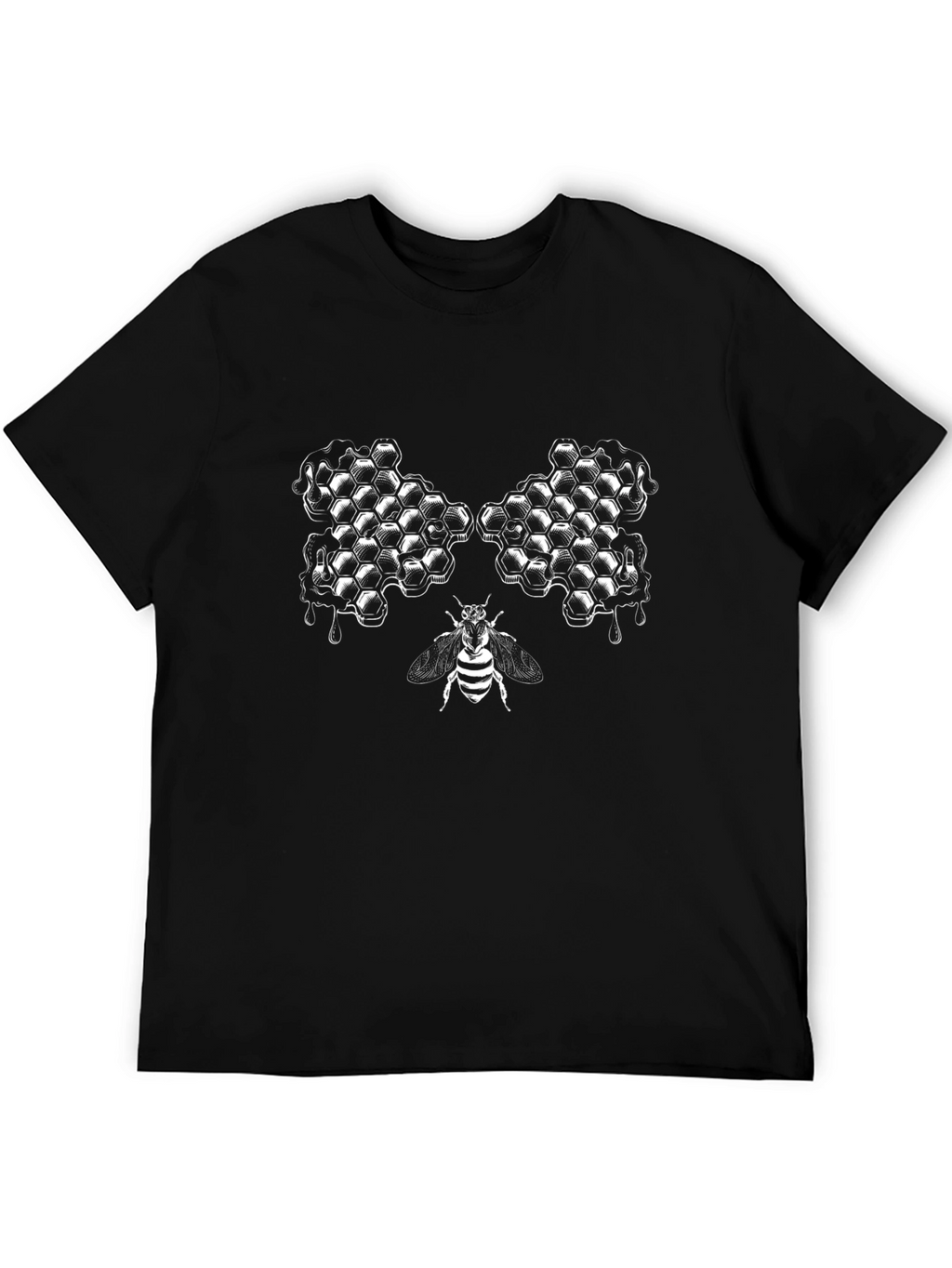 Honeycomb Bee Graphic Tee
