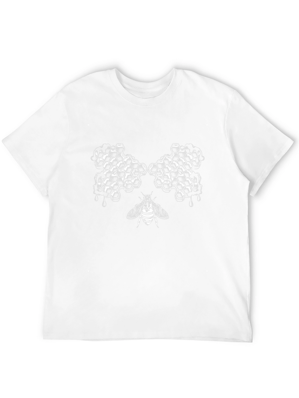Honeycomb Bee Graphic Tee
