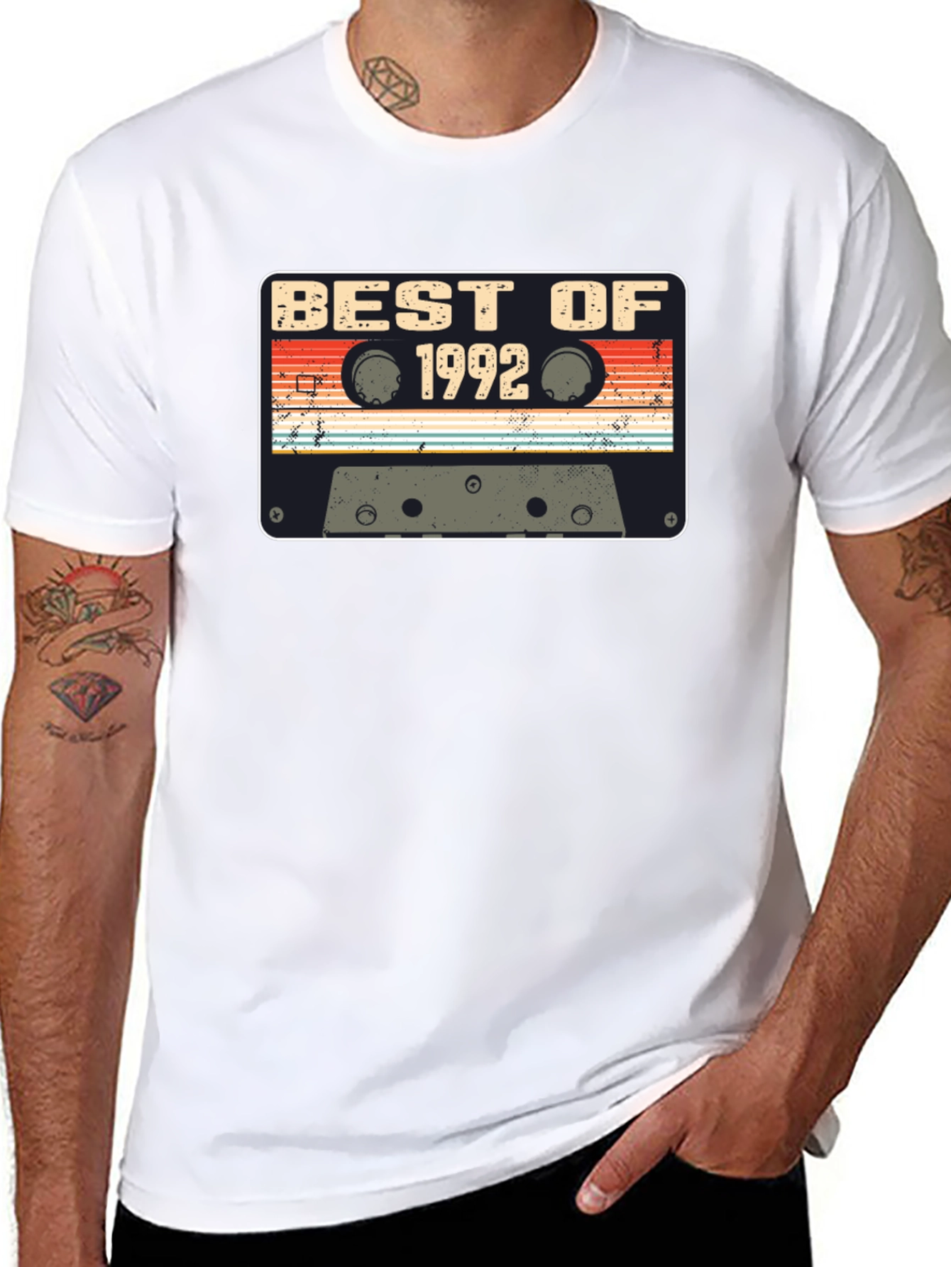 Best of 1992 Cassette Tape Graphic T-Shirt
