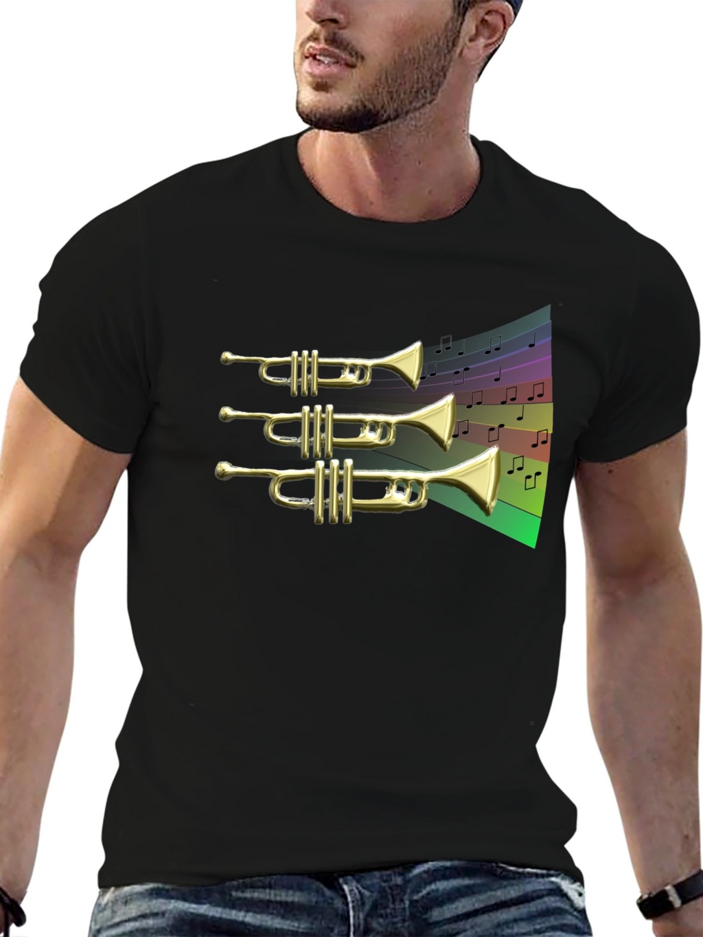 Trumpet T-Shirt - Musical Instrument Tee