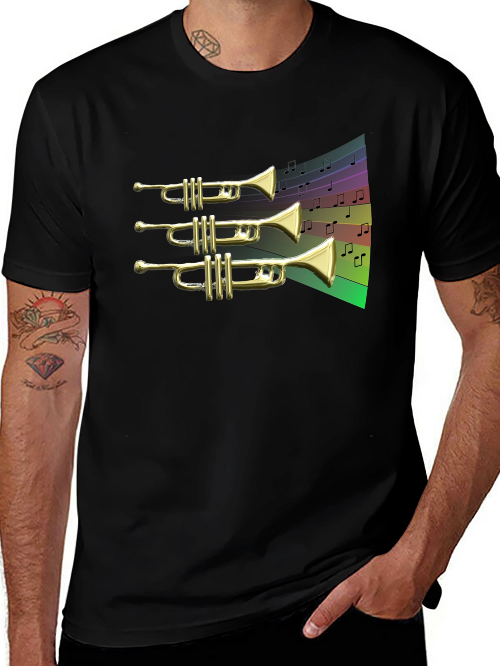 Trumpet T-Shirt - Musical Instrument Tee