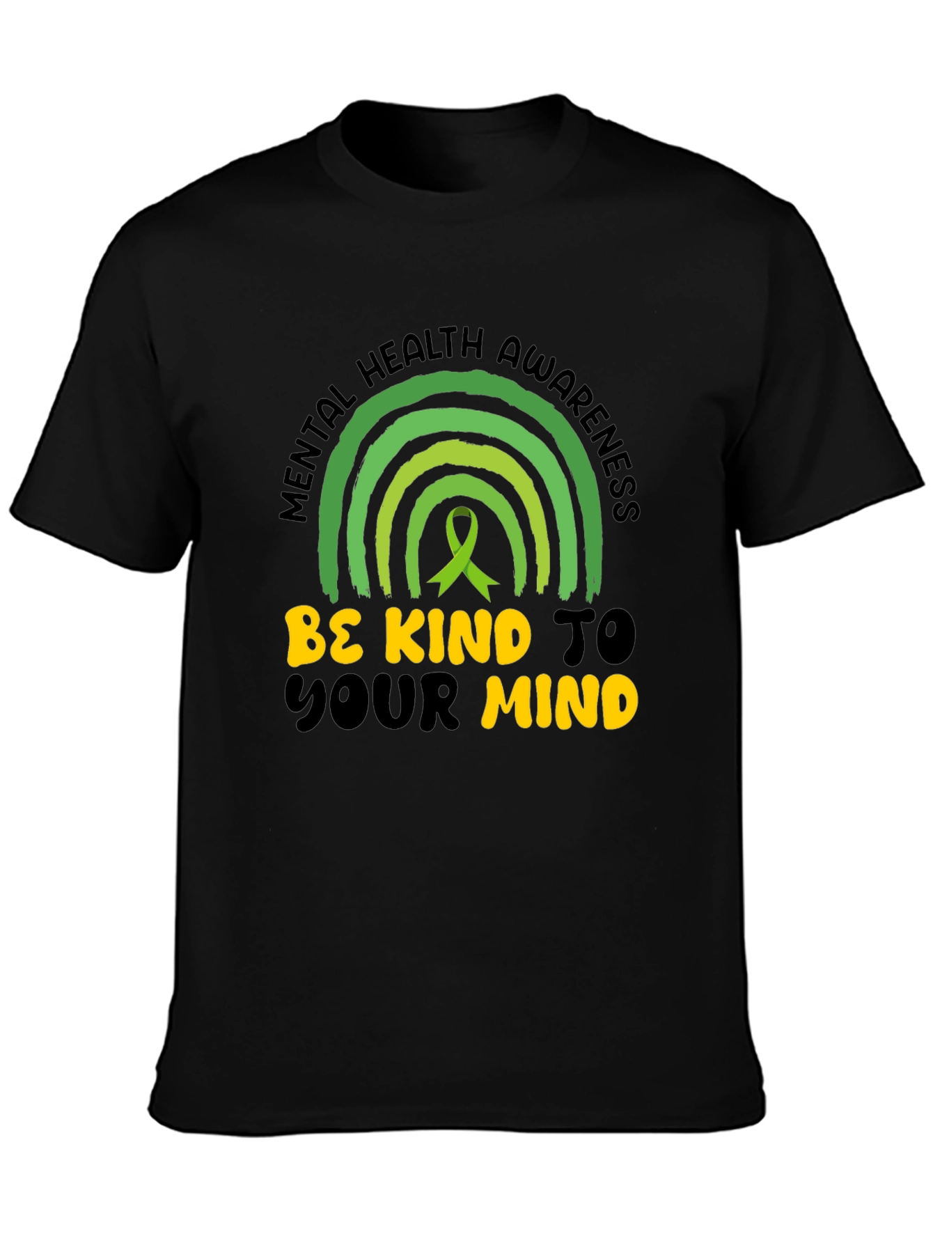 Mental Health Awareness T-Shirt - Be Kind To Your Mind