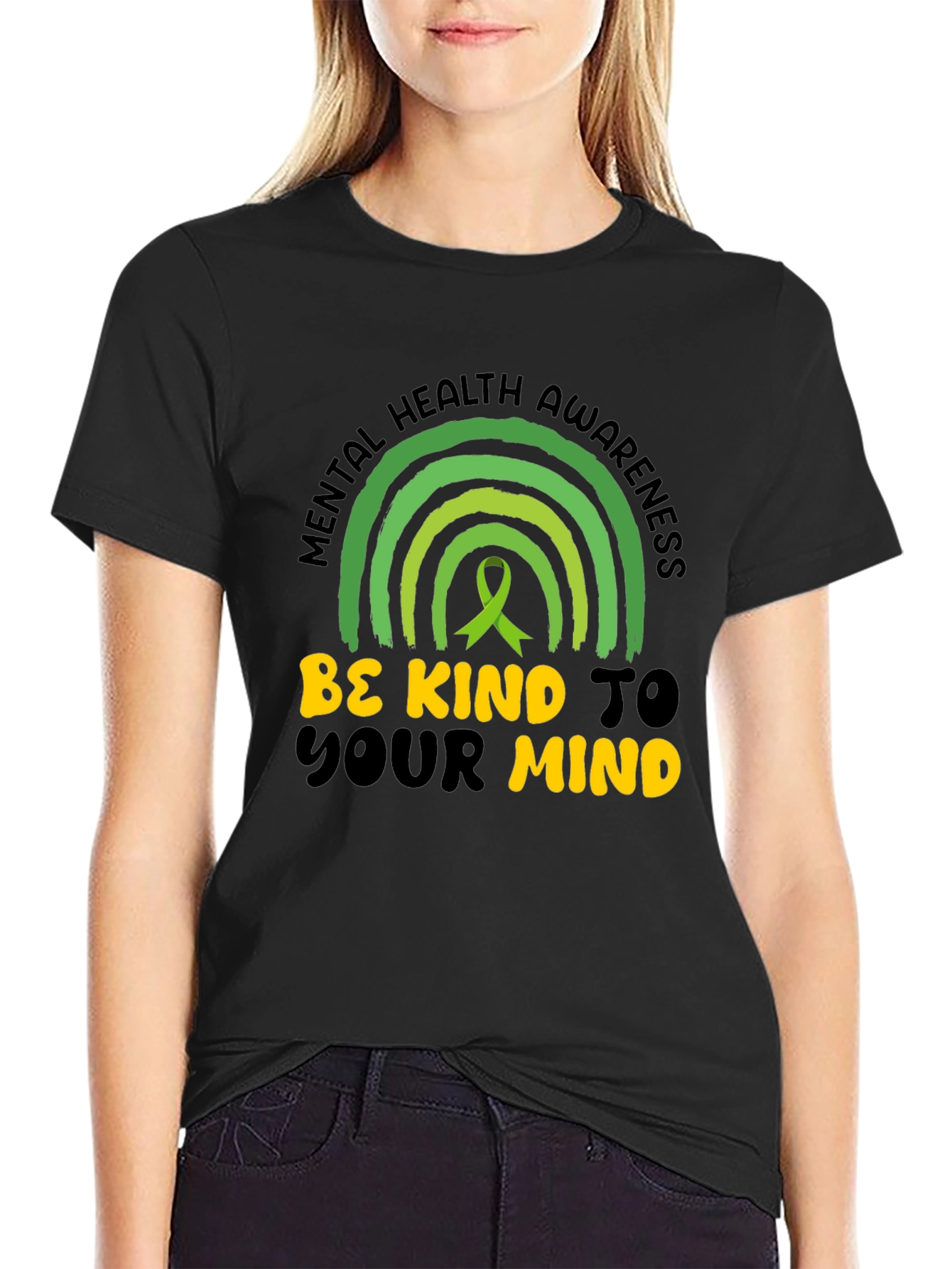 Mental Health Awareness T-Shirt - Be Kind To Your Mind