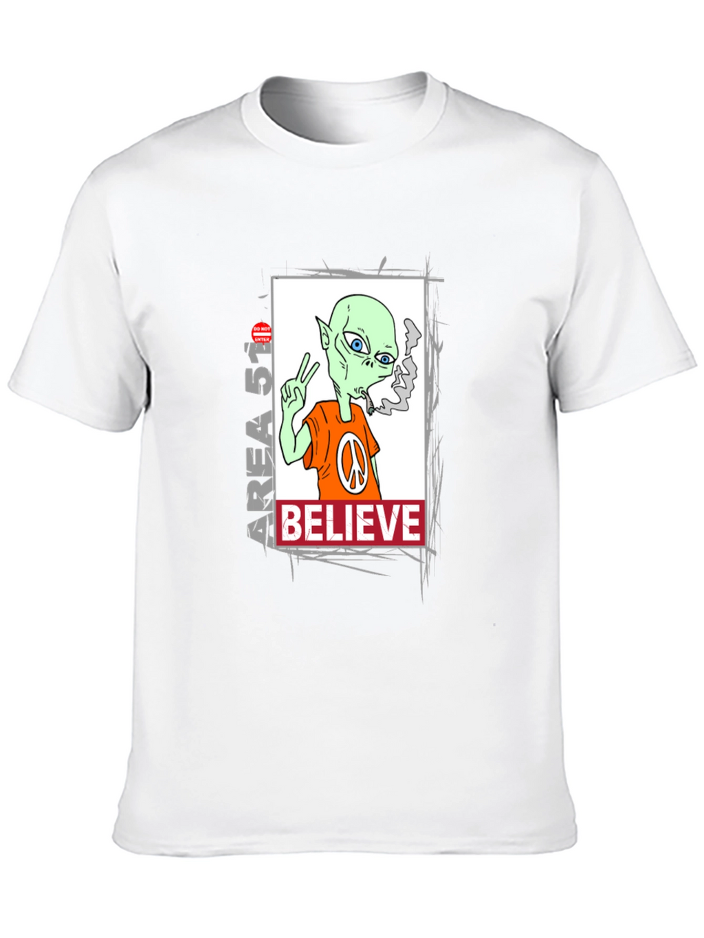 Area 51 Alien Believe Graphic Tee
