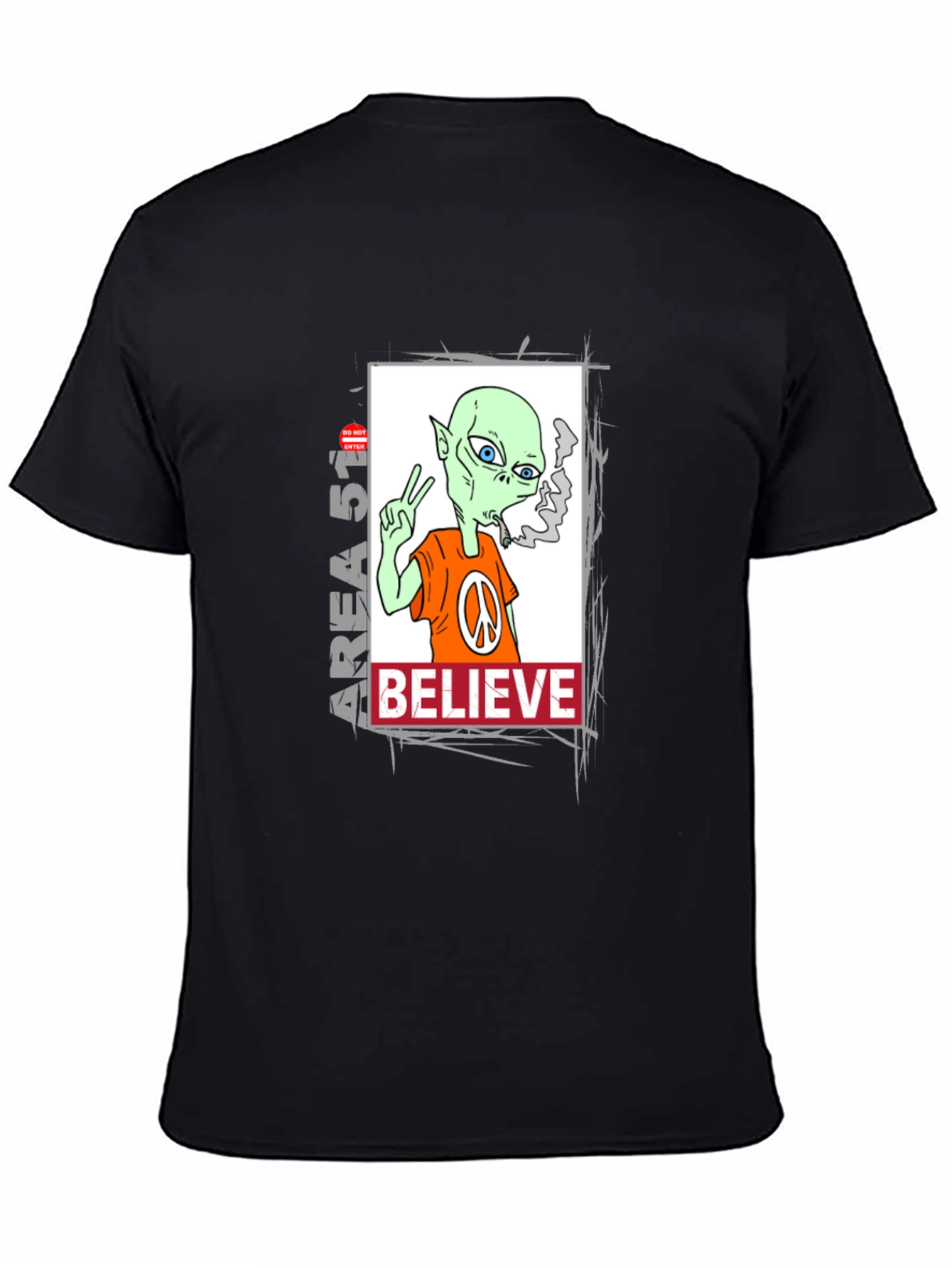 Area 51 Alien Believe Graphic Tee