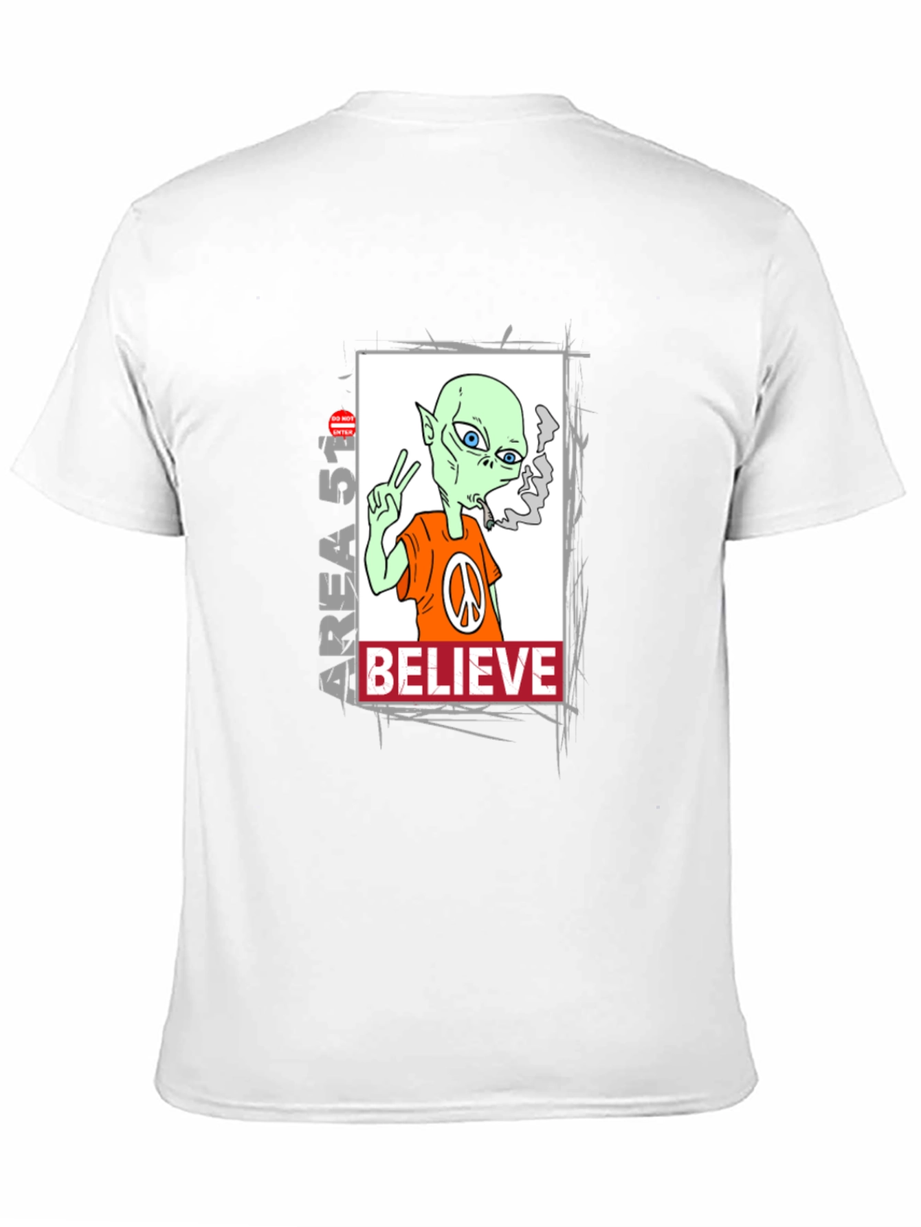 Area 51 Alien Believe Graphic Tee
