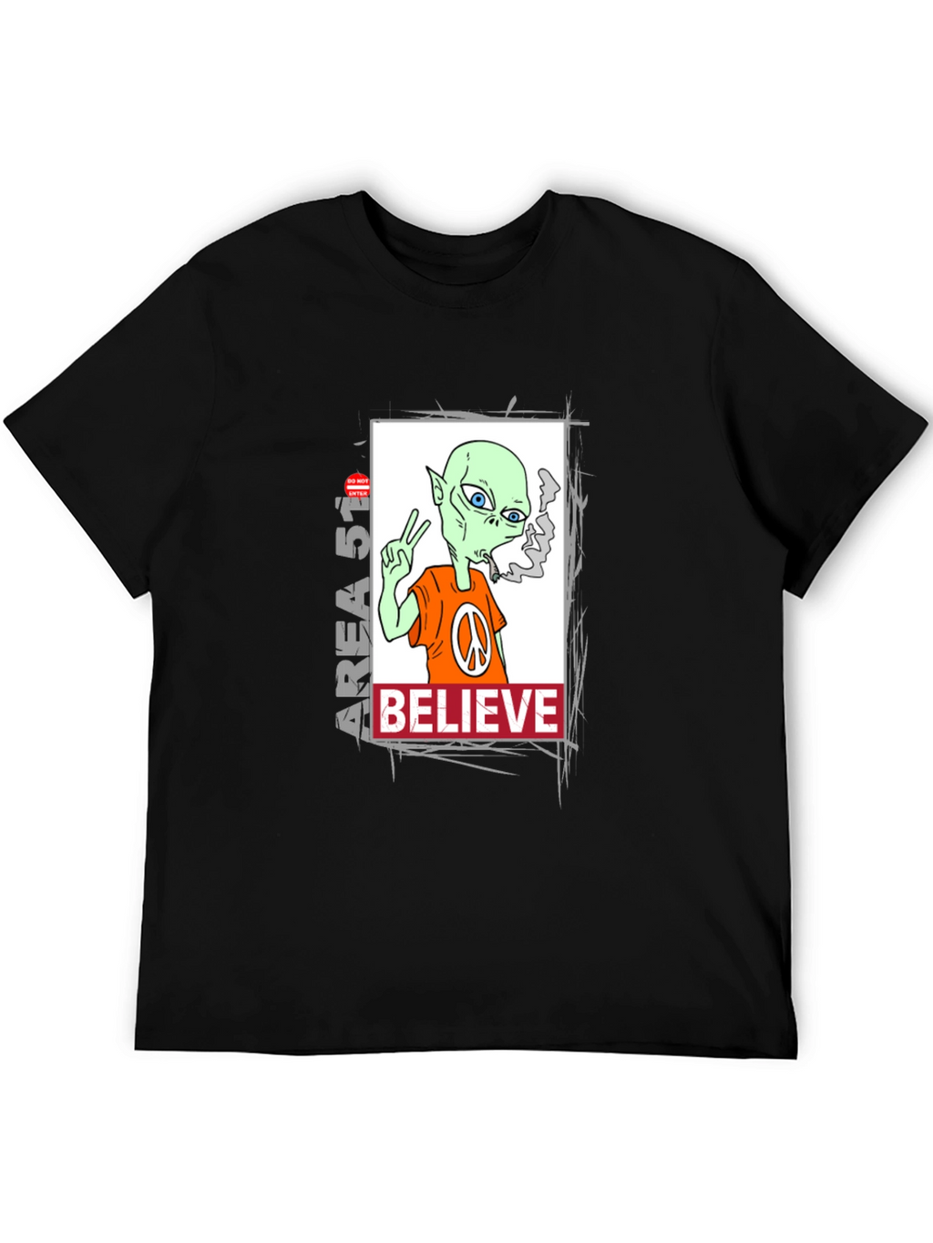 Area 51 Alien Believe Graphic Tee