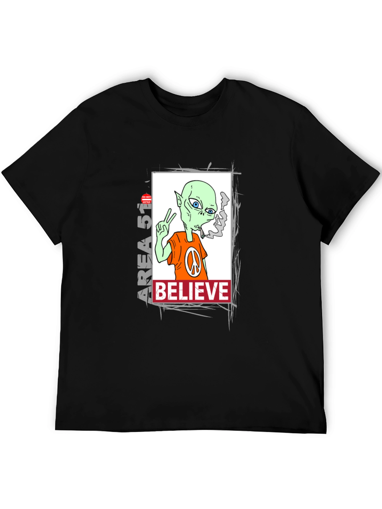 Area 51 Alien Believe Graphic Tee