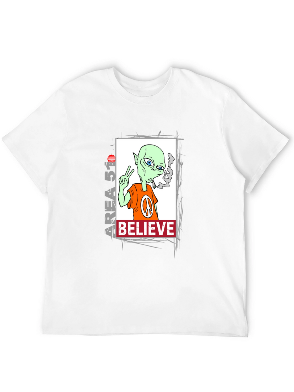 Area 51 Alien Believe Graphic Tee