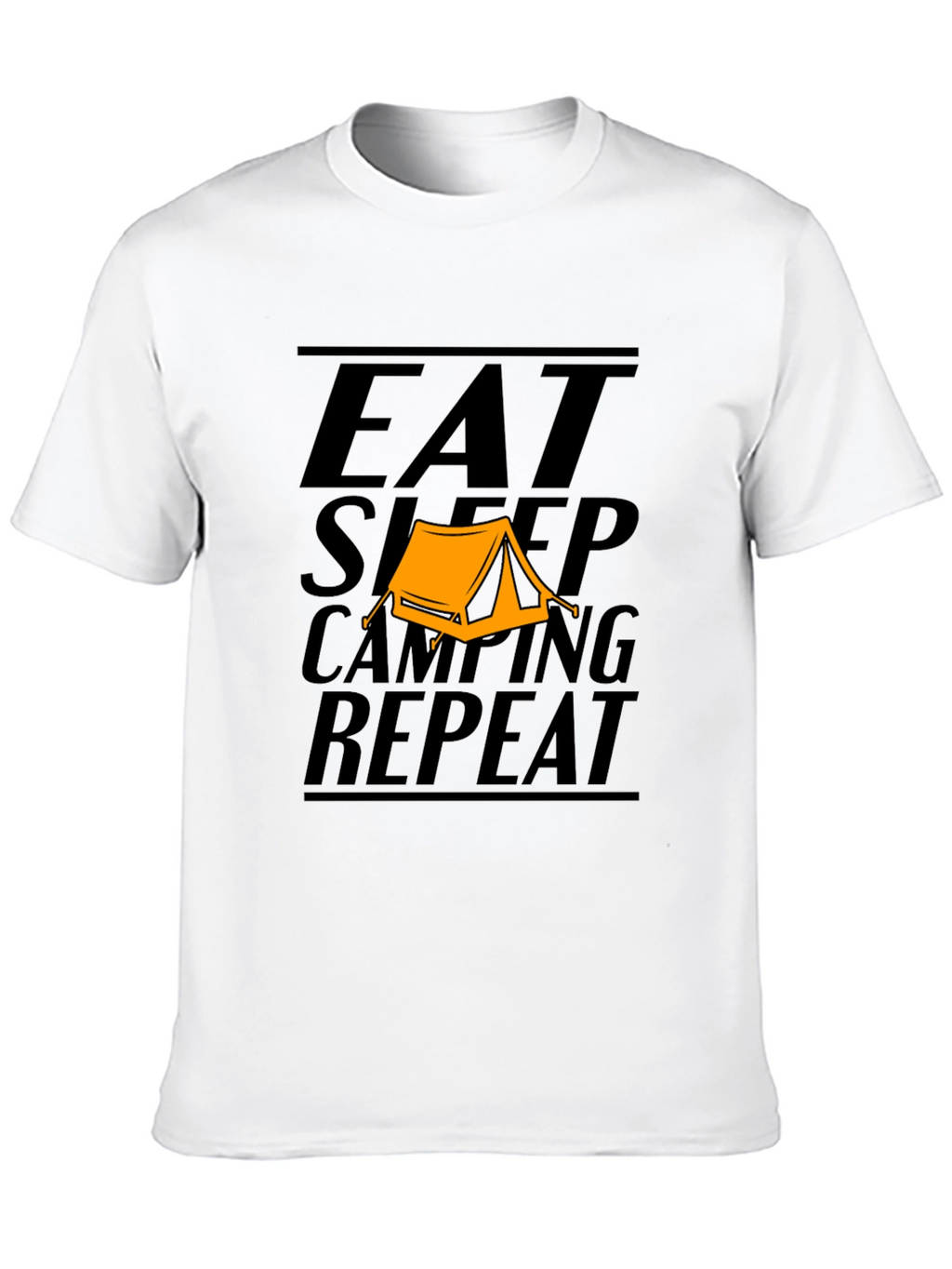 Eat Sleep Camping Repeat T-Shirt