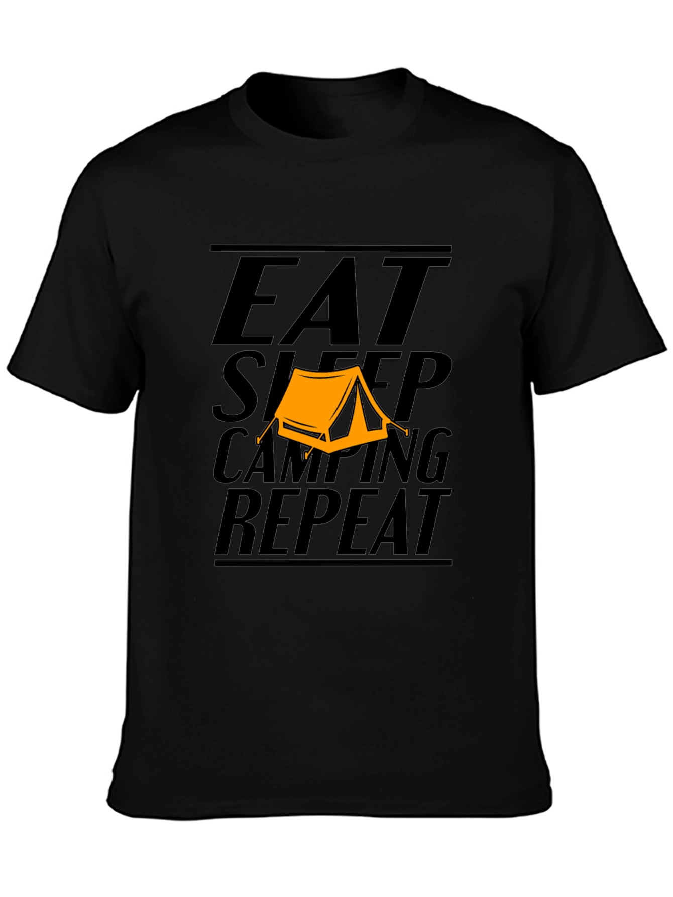 Eat Sleep Camping Repeat T-Shirt