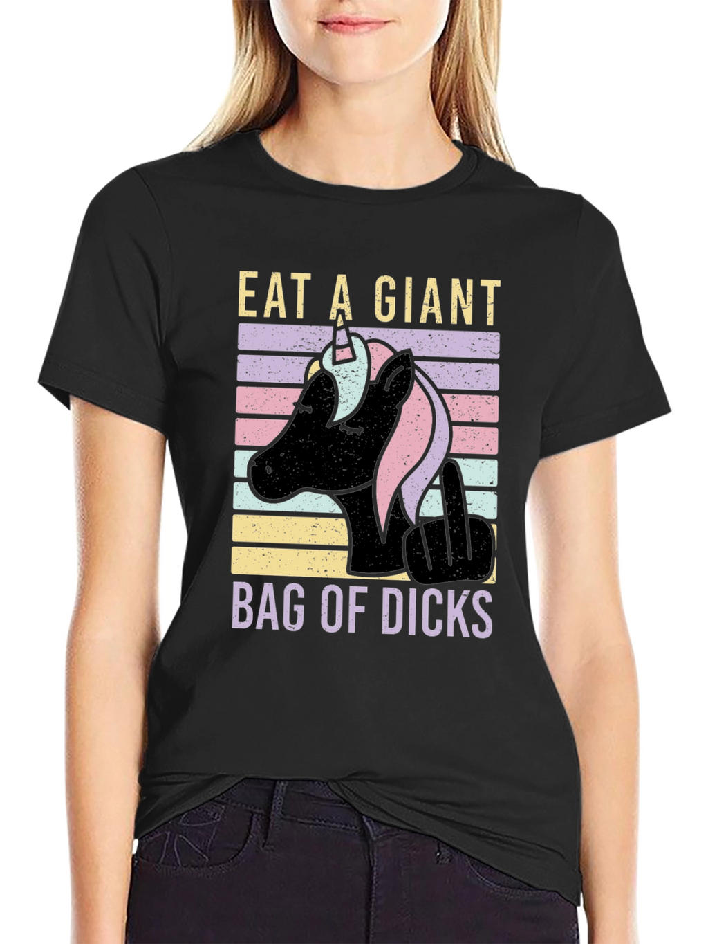 Eat a Giant Bag T-Shirt - Graphic Novelty Tee