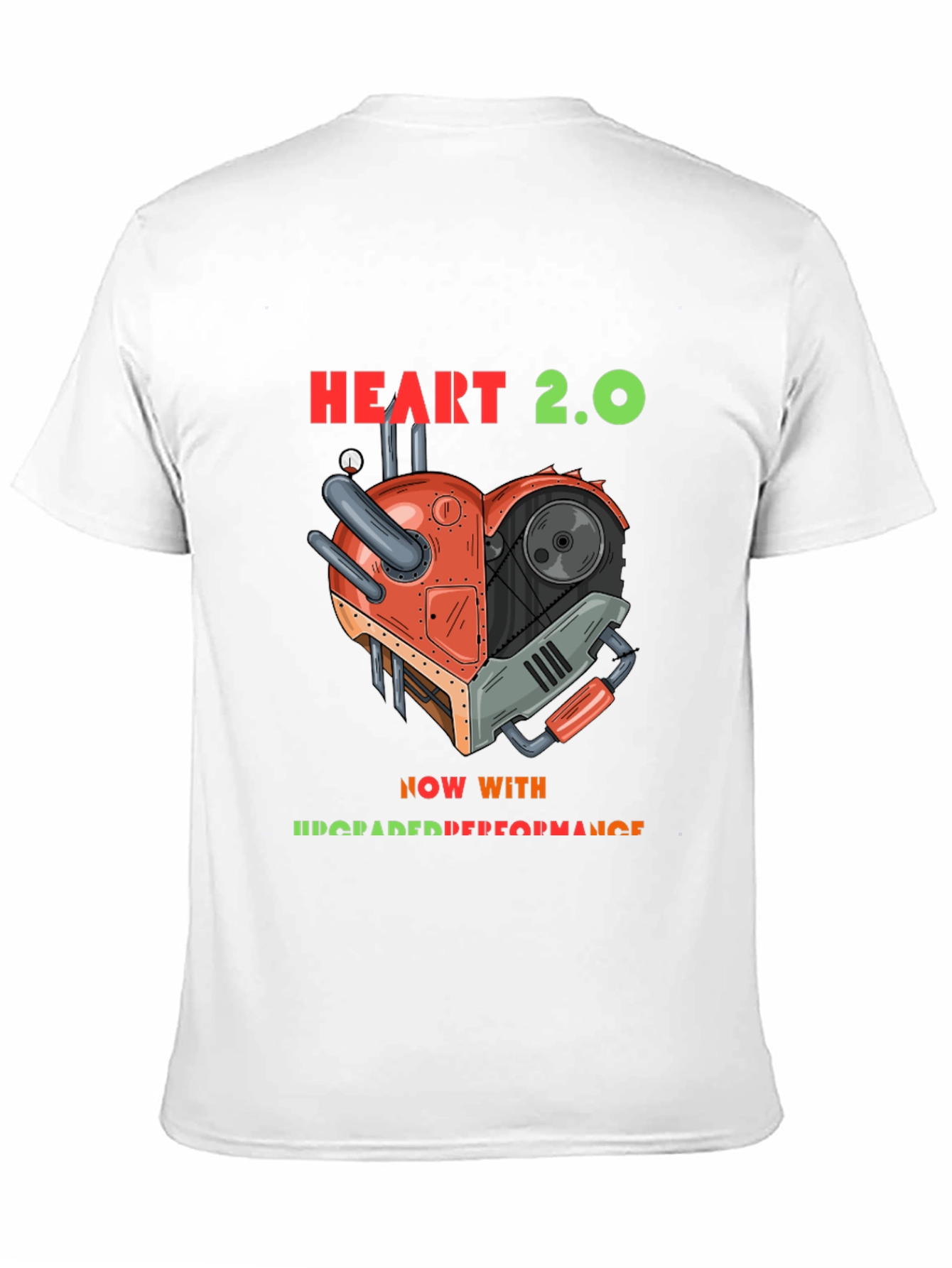 Heart 2.0 Upgraded Performance Graphic Tee