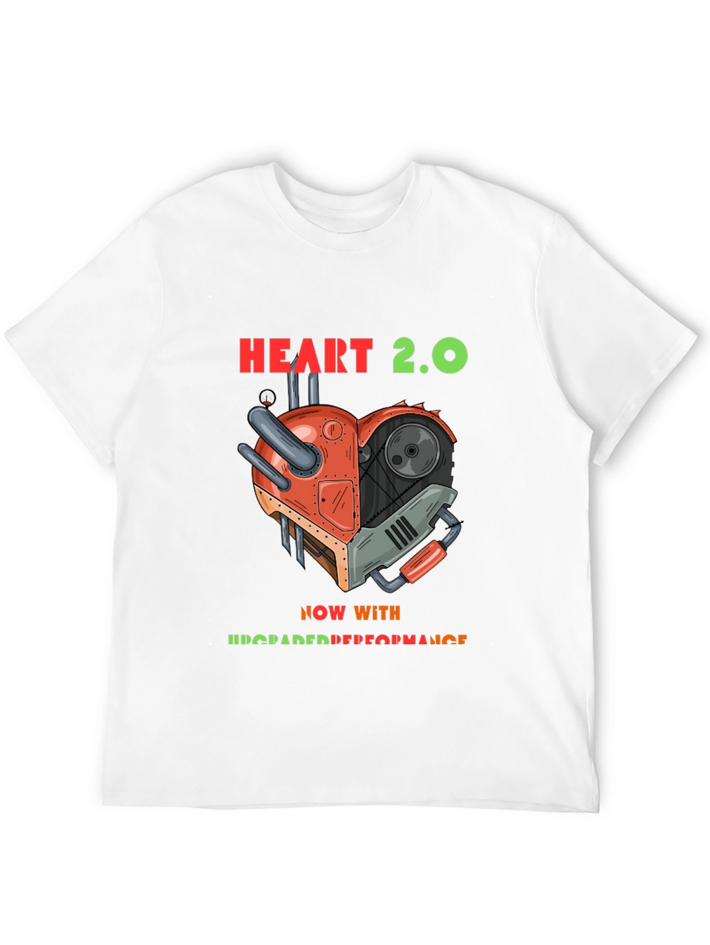 Heart 2.0 Upgraded Performance Graphic Tee