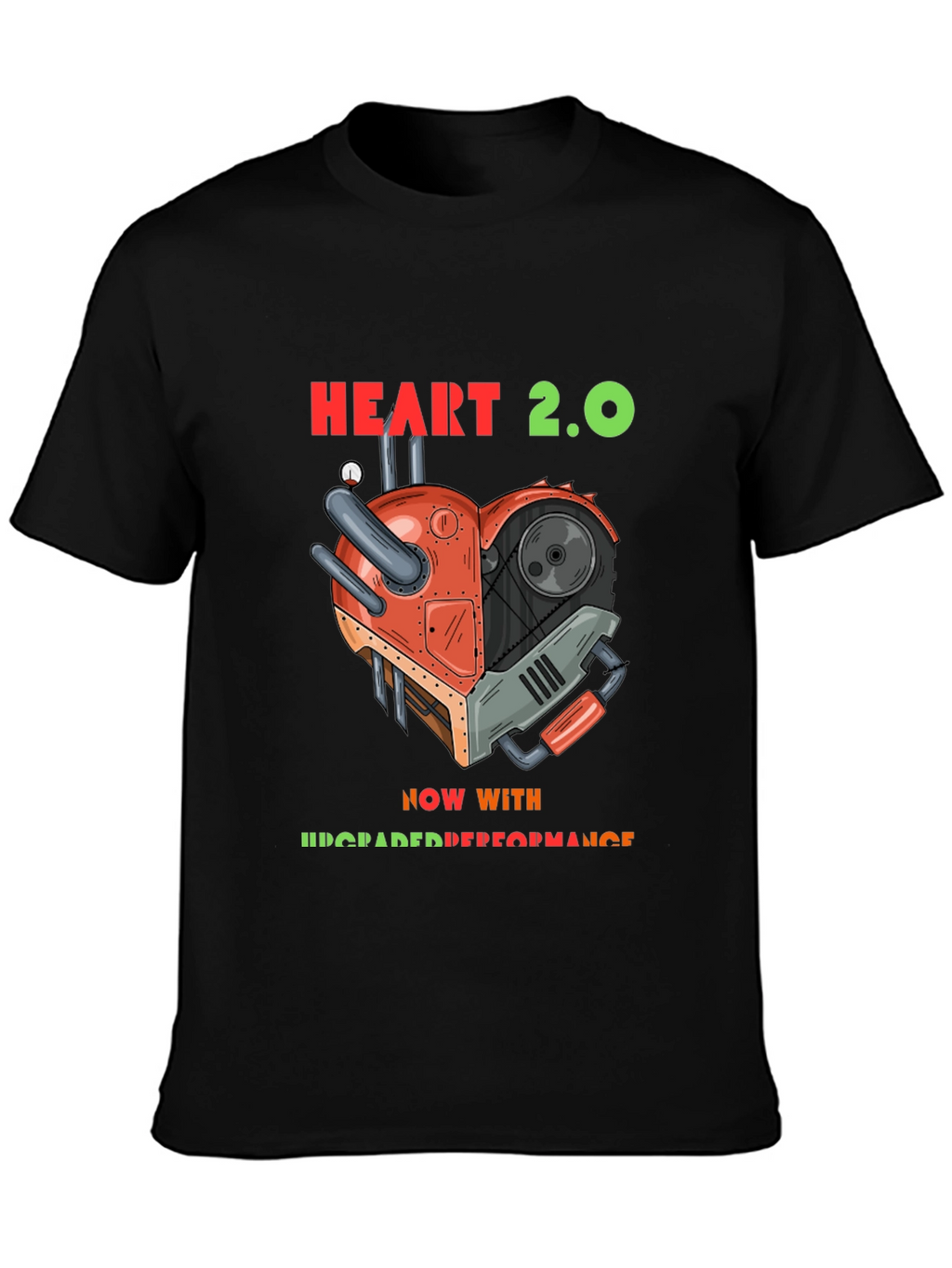 Heart 2.0 Upgraded Performance Graphic Tee