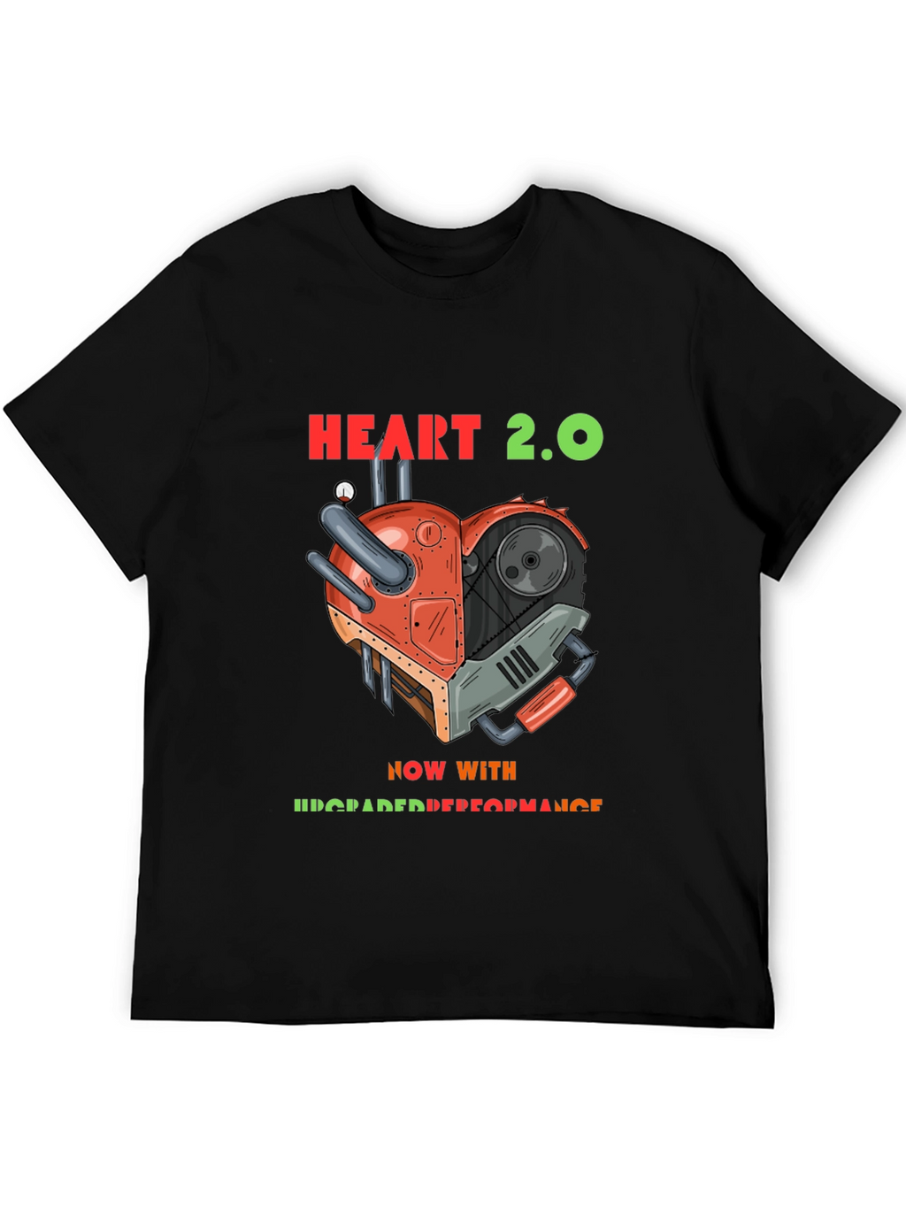 Heart 2.0 Upgraded Performance Graphic Tee