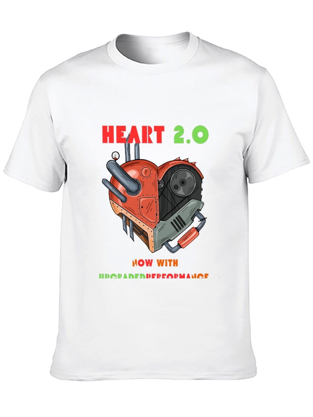 Heart 2.0 Upgraded Performance Graphic Tee