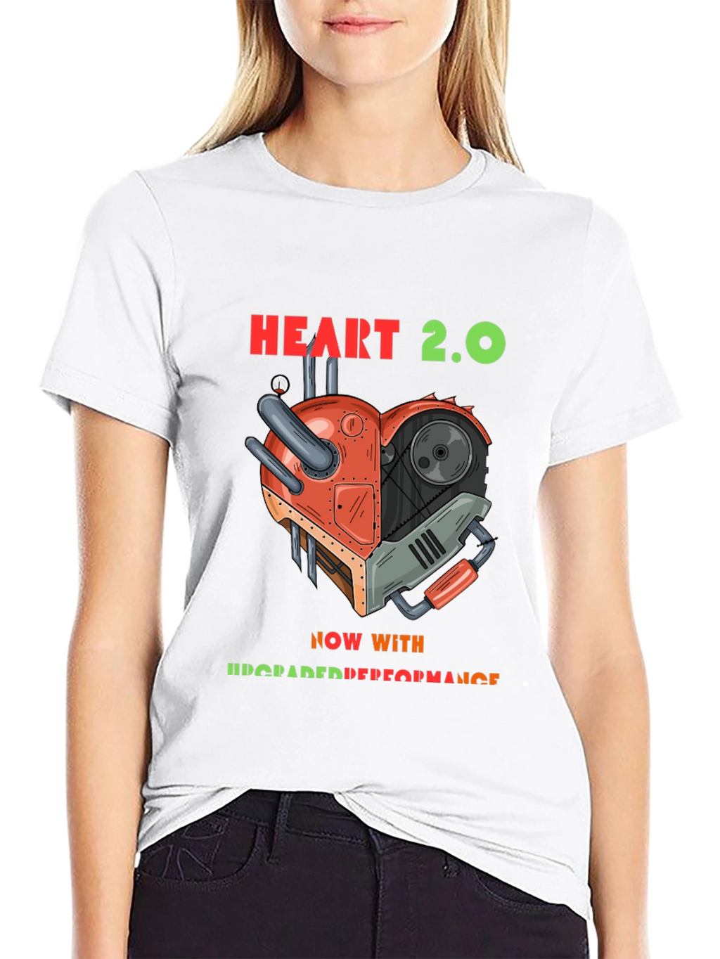 Heart 2.0 Upgraded Performance Graphic Tee