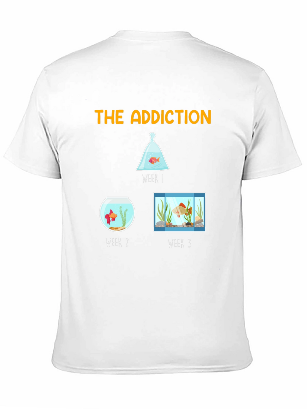 The Addiction T-Shirt - Goldfish Evolution