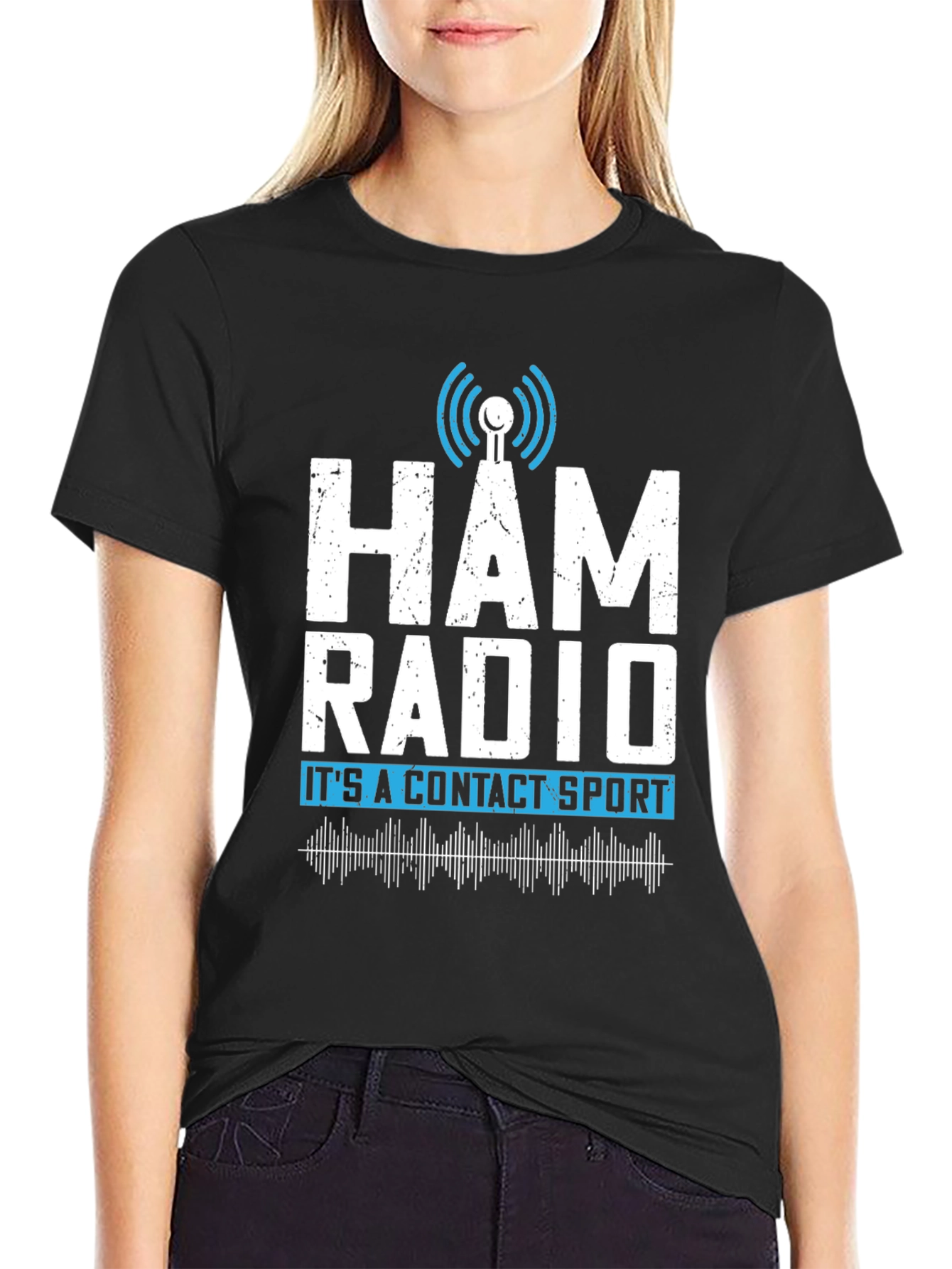 Ham Radio Operator Contact Sport T-Shirt