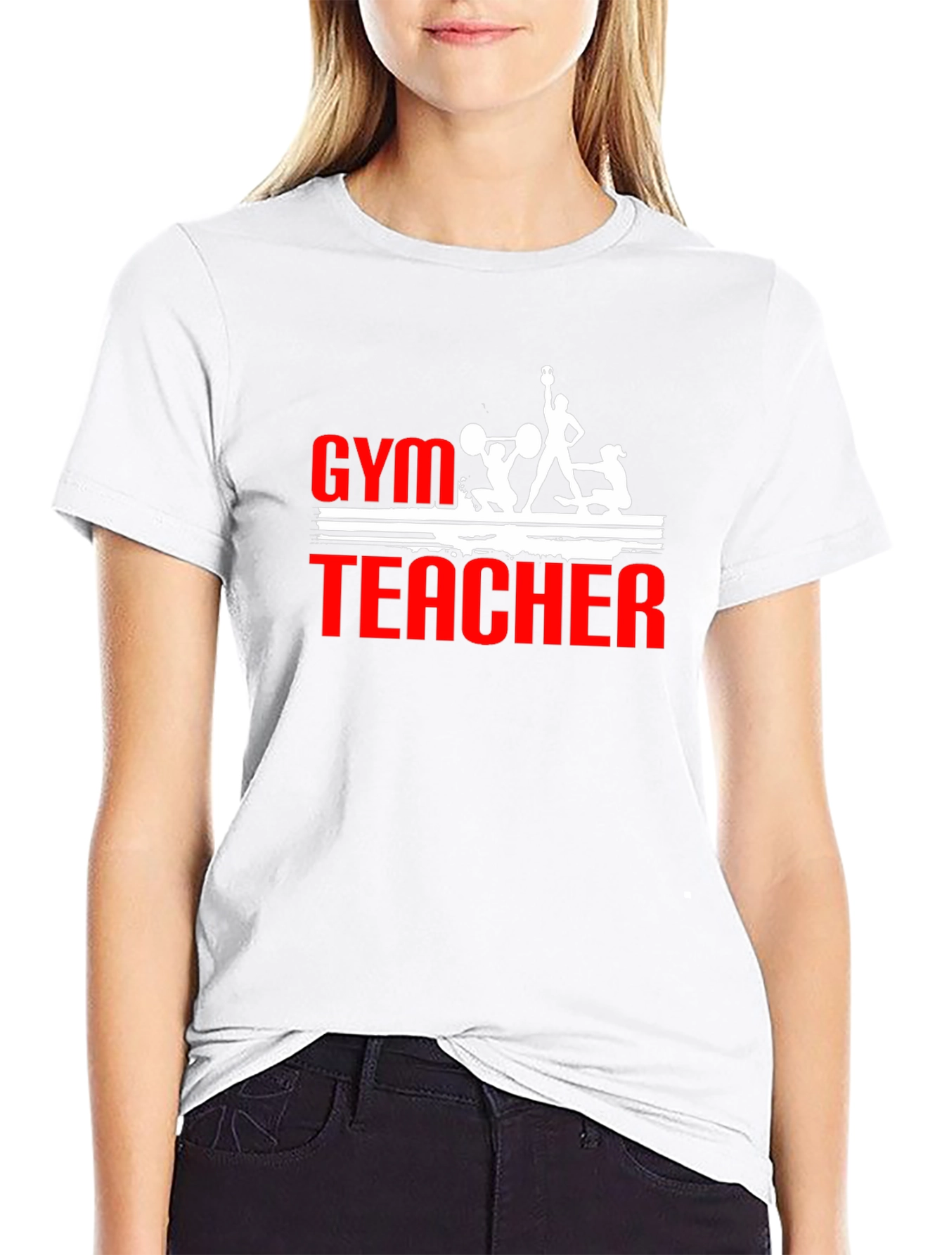 Gym Teacher Graphic T-Shirt | Fitness Instructor Tee