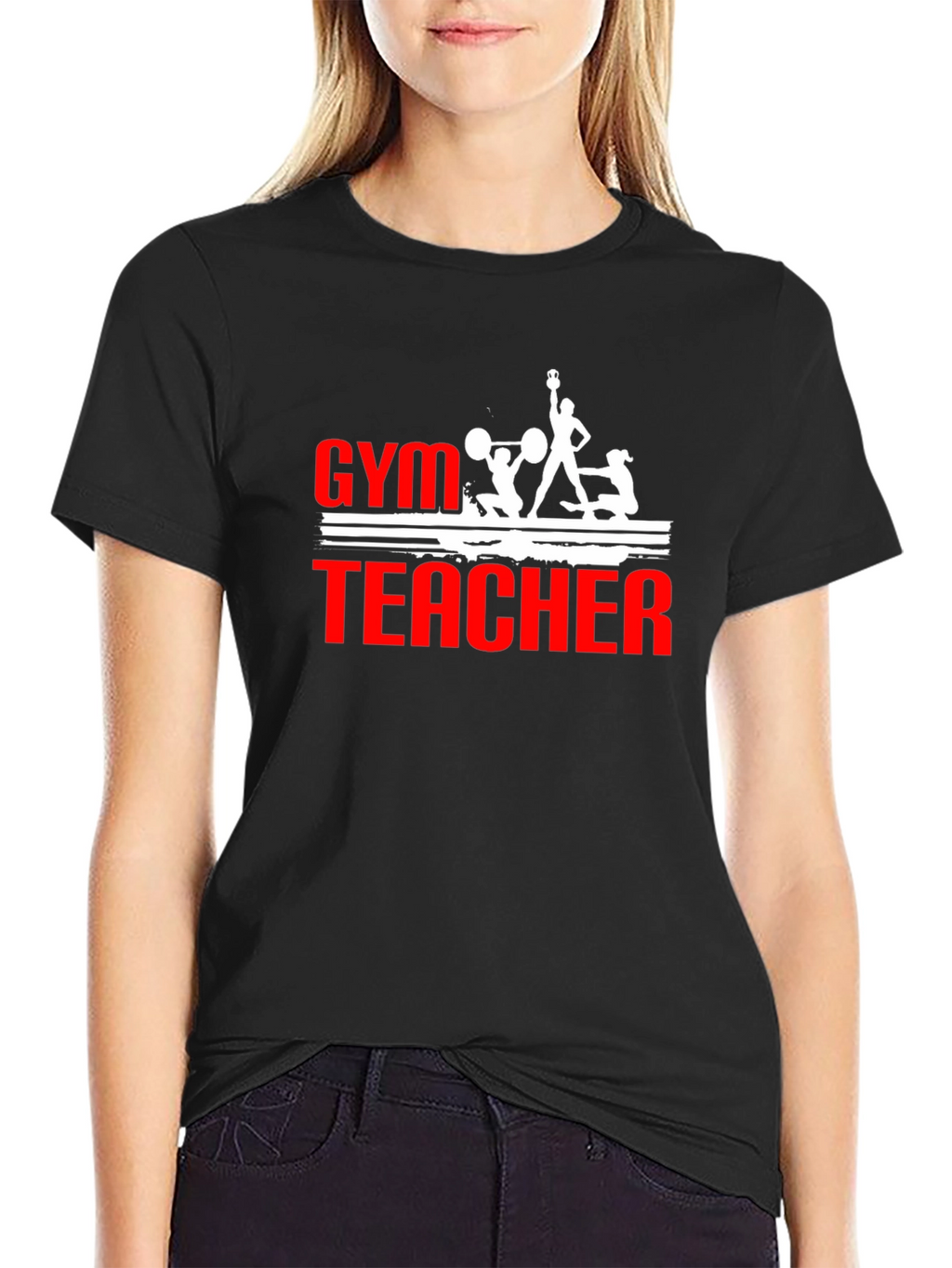 Gym Teacher Graphic T-Shirt | Fitness Instructor Tee