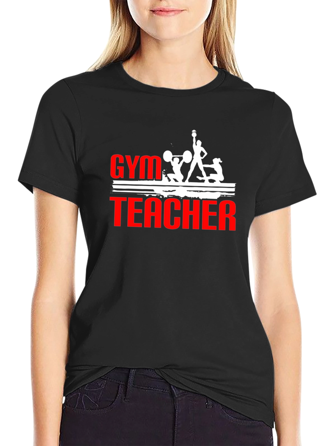 Gym Teacher Graphic T-Shirt | Fitness Instructor Tee