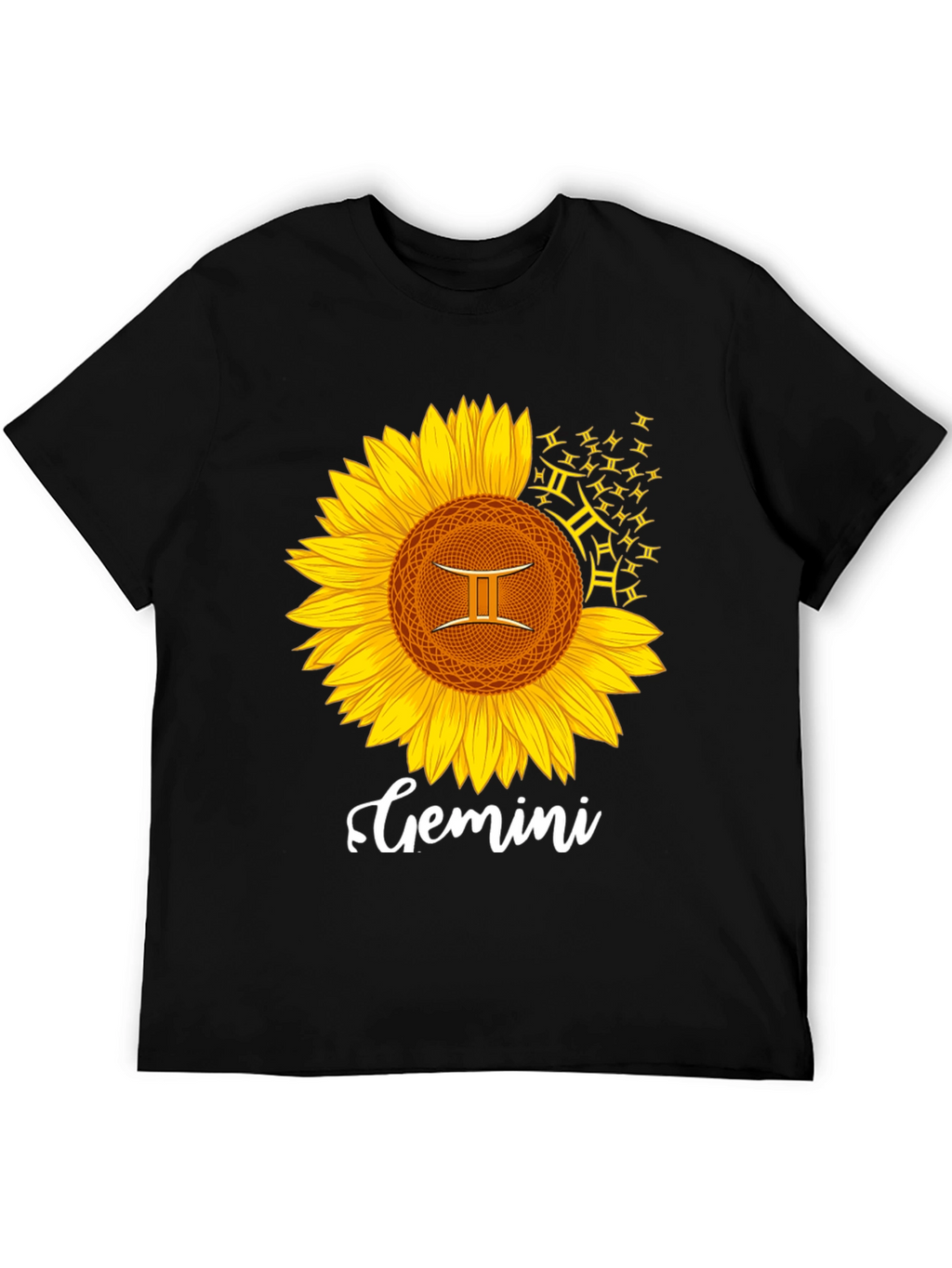 Gemini Sunflower Graphic Tee
