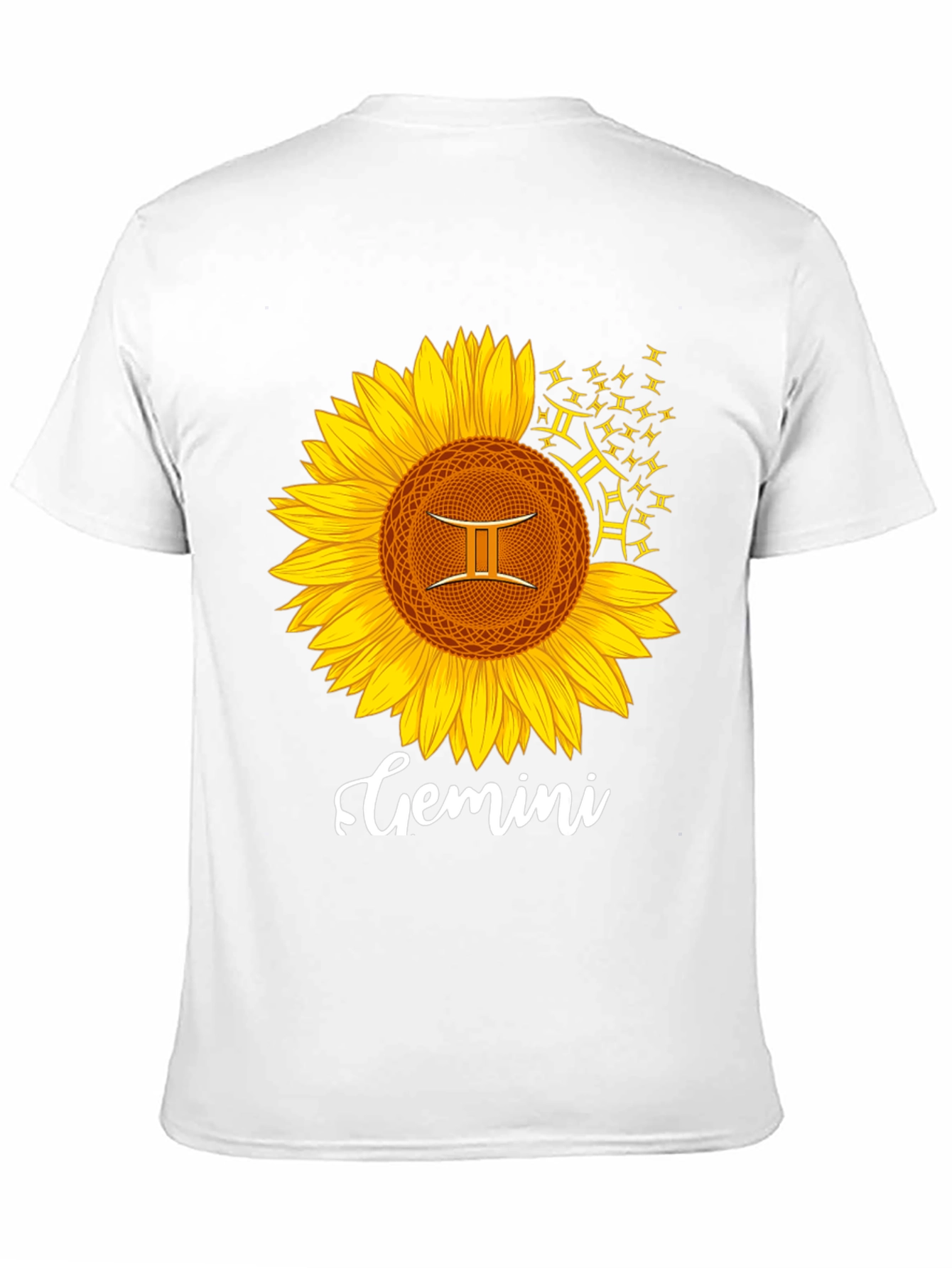 Gemini Sunflower Graphic Tee