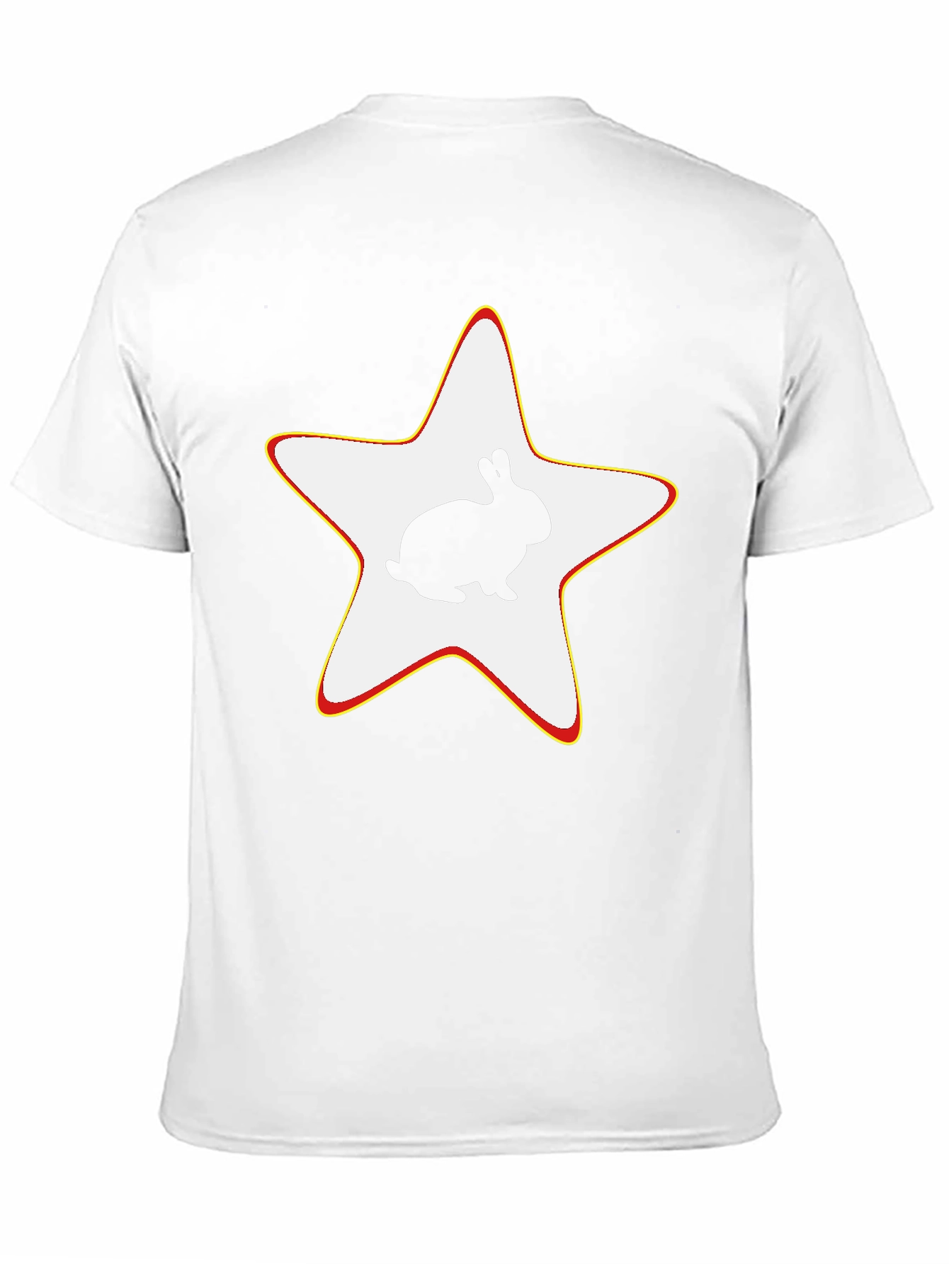 Rabbit Star Black T-Shirt