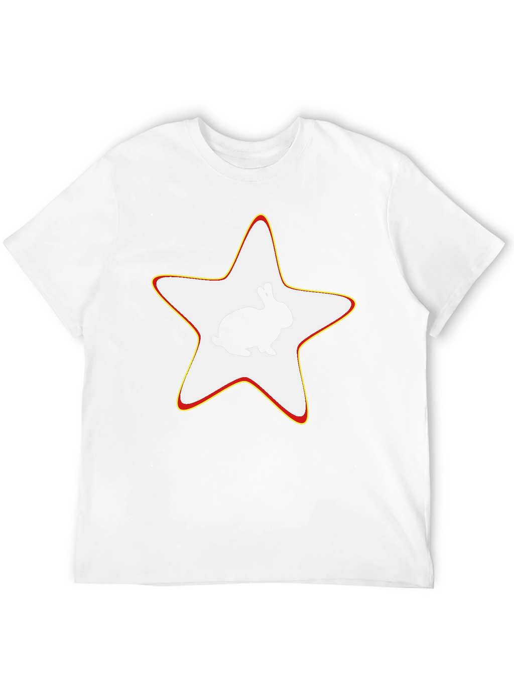 Rabbit Star Black T-Shirt