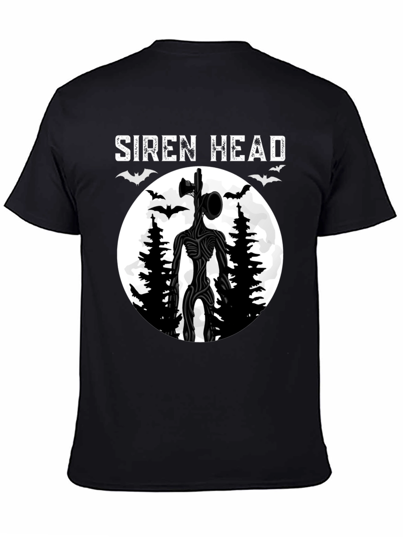 Siren Head Graphic Tee - Horror Inspired Design