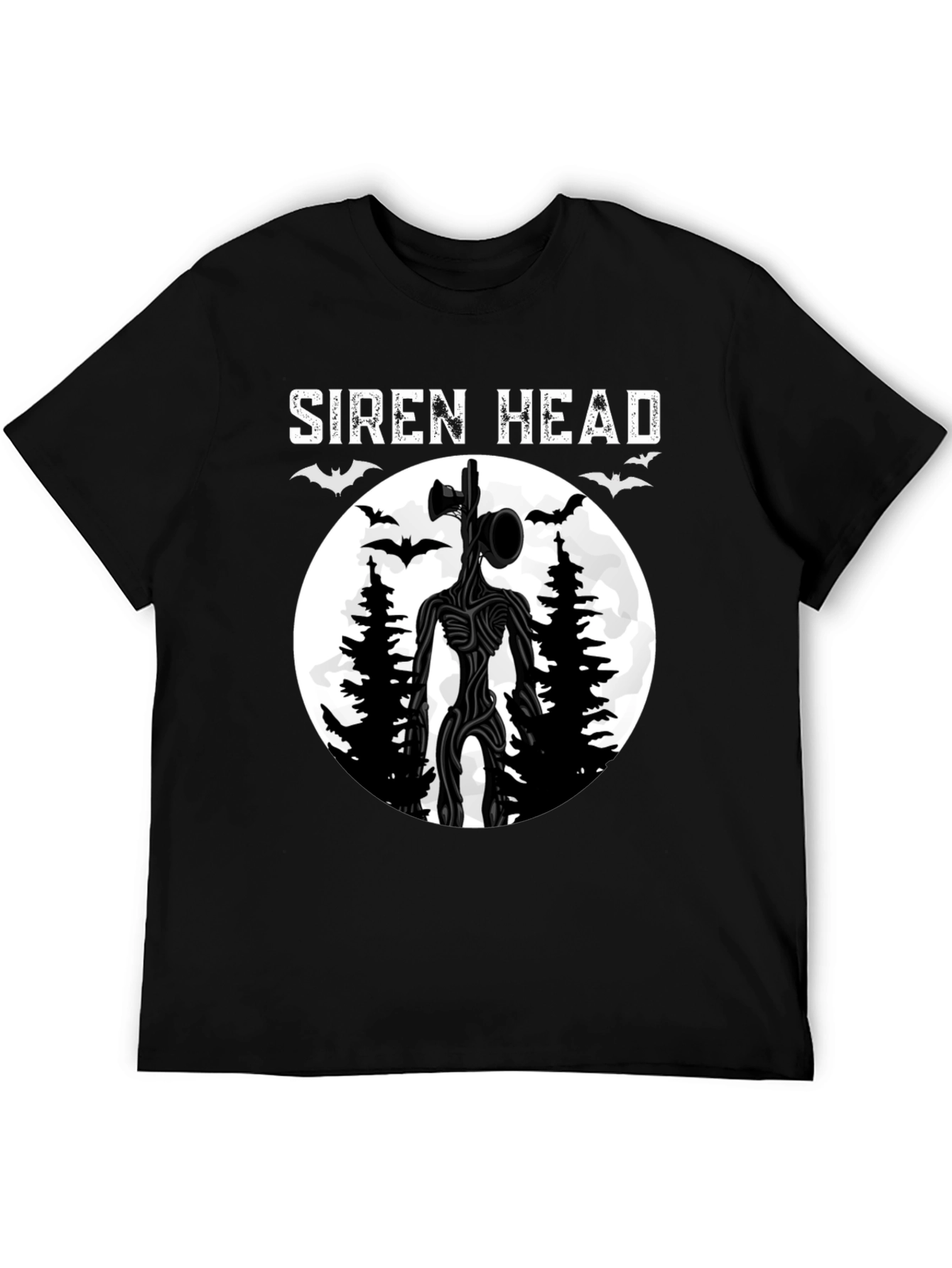 Siren Head Graphic Tee - Horror Inspired Design
