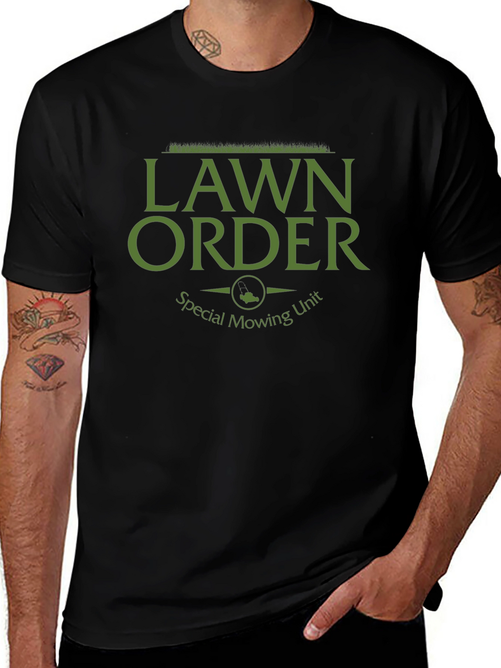 Lawn Order T-Shirt - Special Mowing Unit