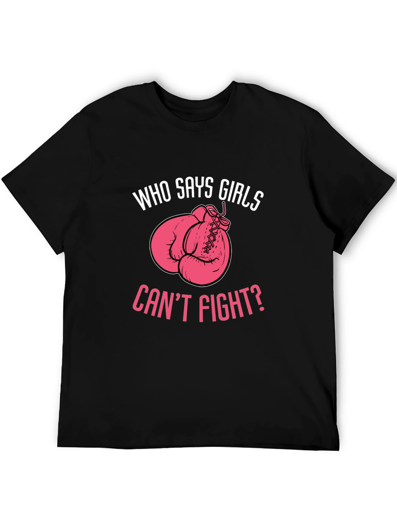 Girls Can Fight Graphic T-Shirt