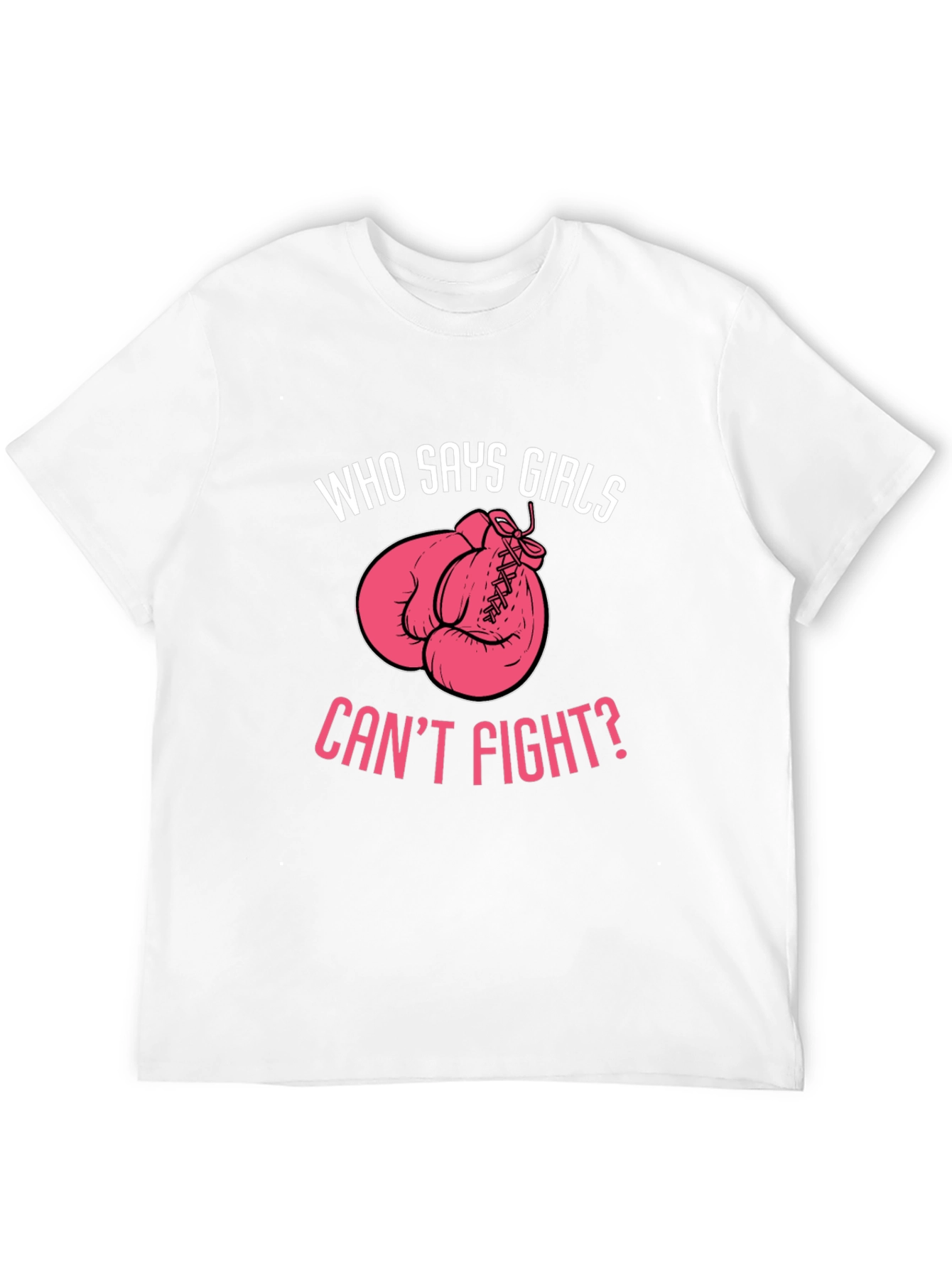 Girls Can Fight Graphic T-Shirt