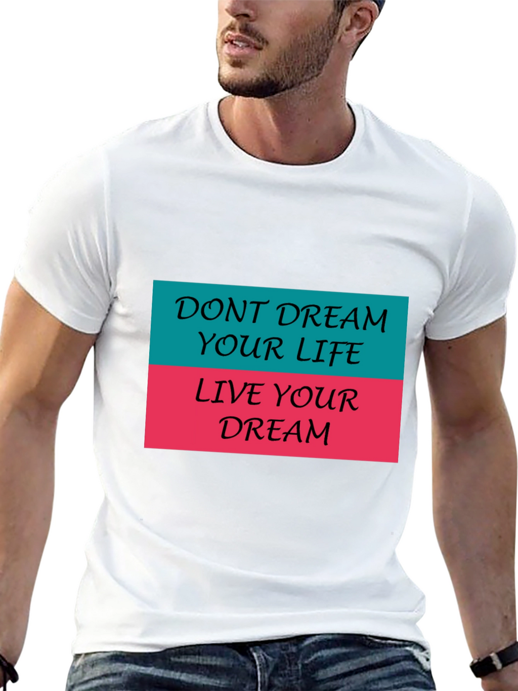 Inspirational Graphic Tee - Live Your Dream