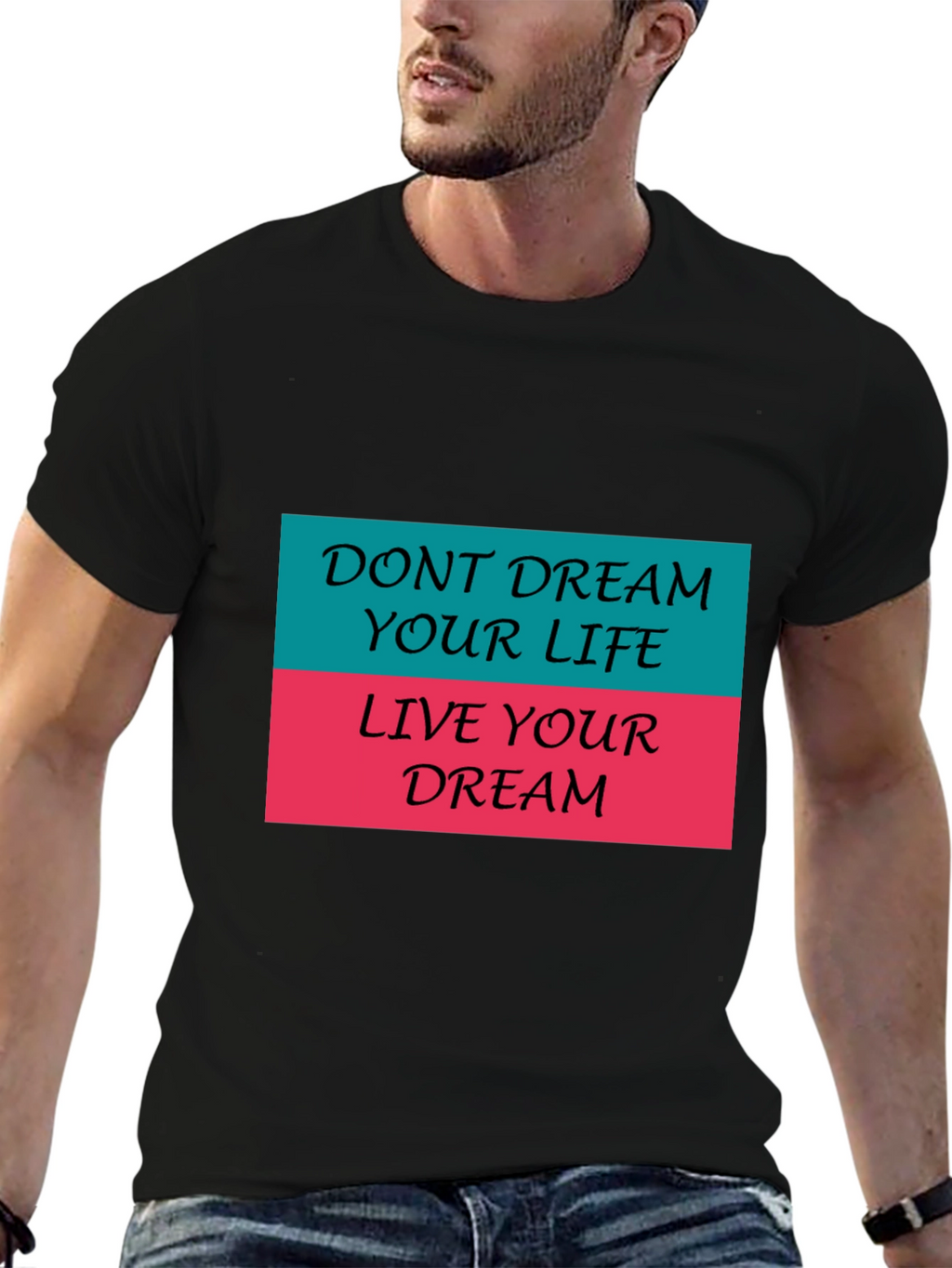Inspirational Graphic Tee - Live Your Dream