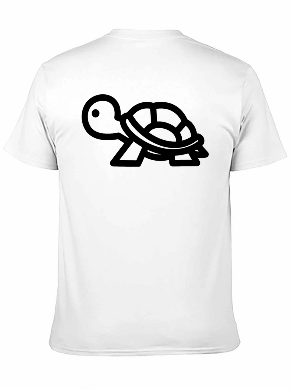 Black Turtle Graphic T-Shirt - Casual Wear