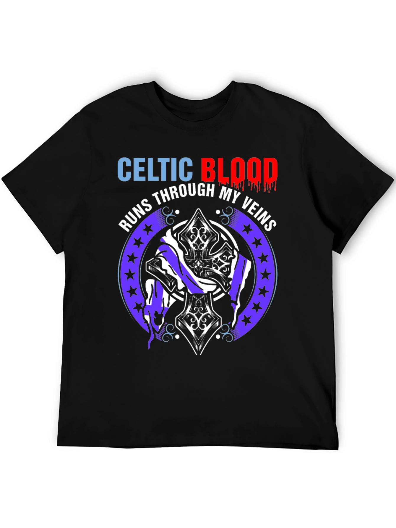 Celtic Blood Runs Through My Veins T-Shirt