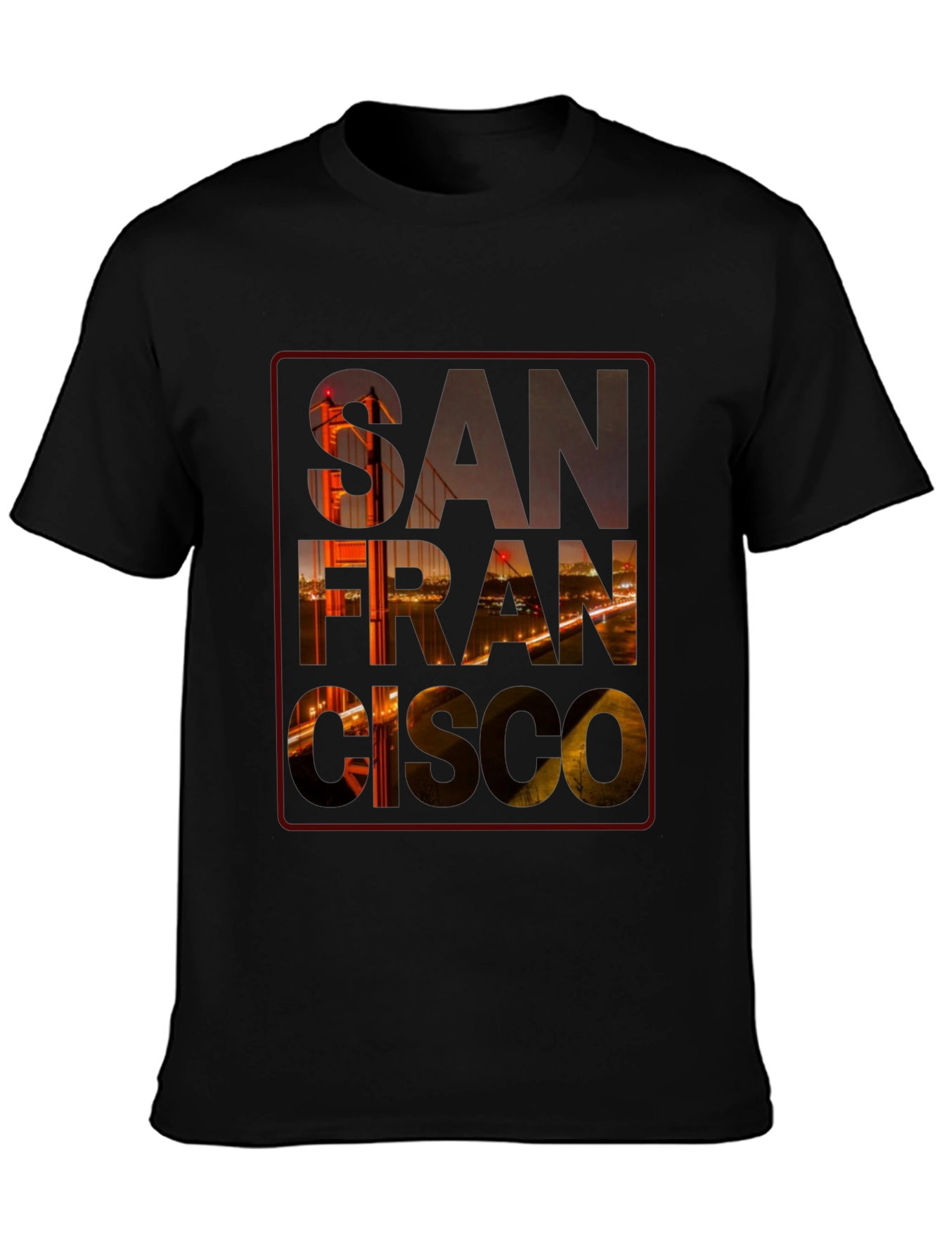 San Francisco Graphic Print Crew Neck T-Shirt