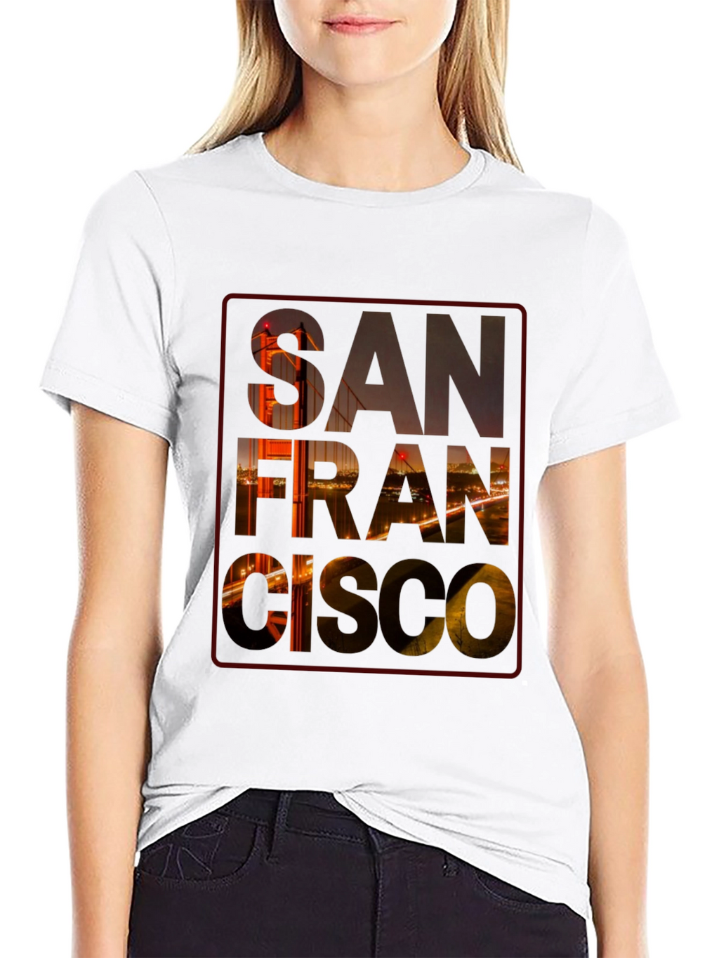 San Francisco Graphic Print Crew Neck T-Shirt