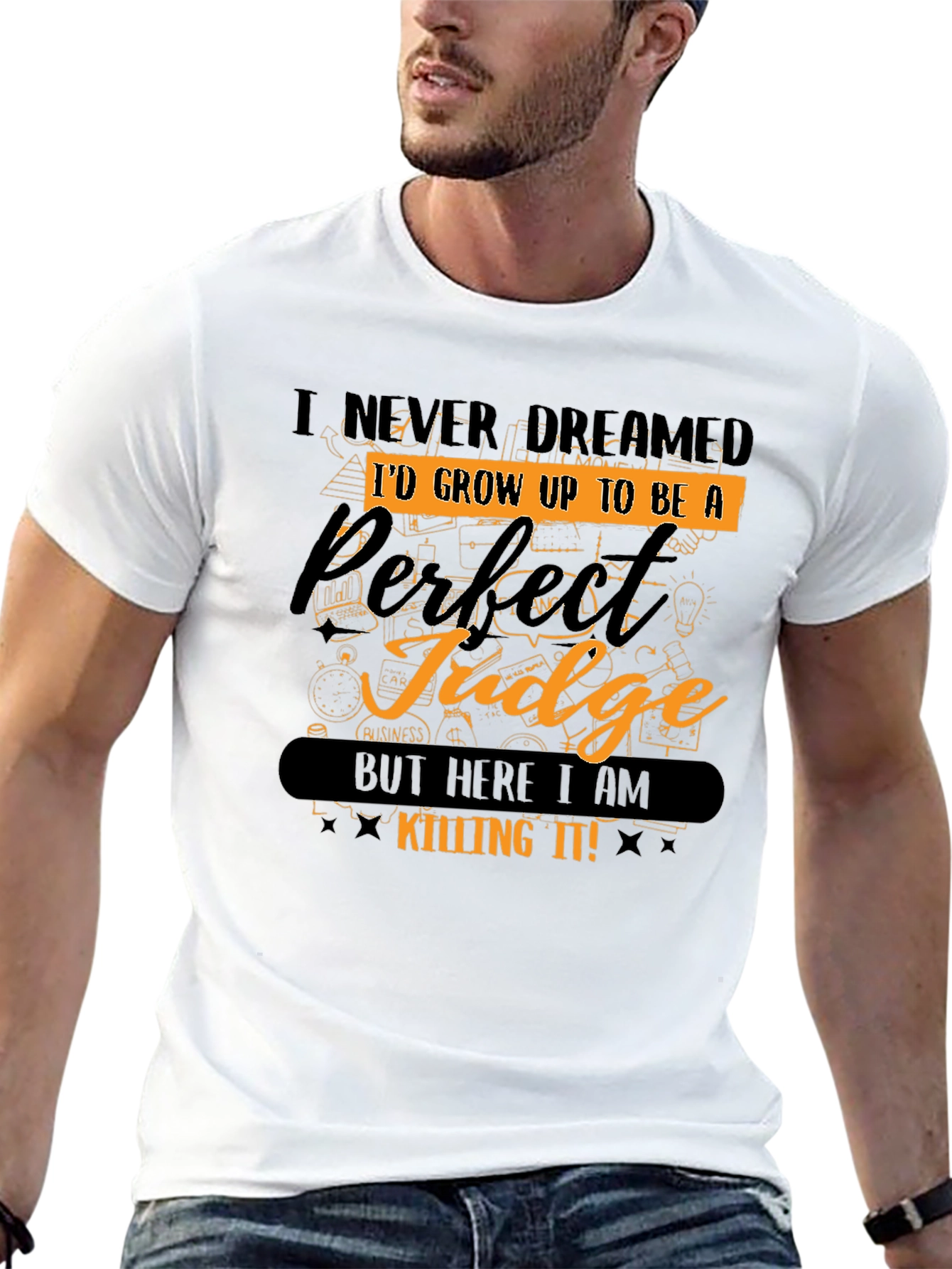 Perfect Judge Graphic Tee - Novelty Gift Idea